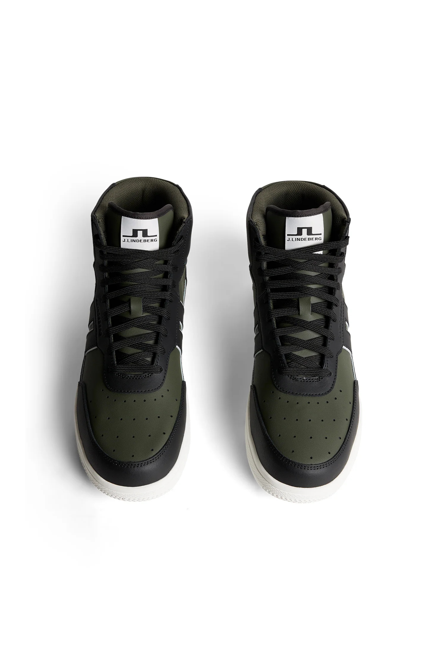 Ace High-Top Golf Sneaker / Forest Green - Image 4