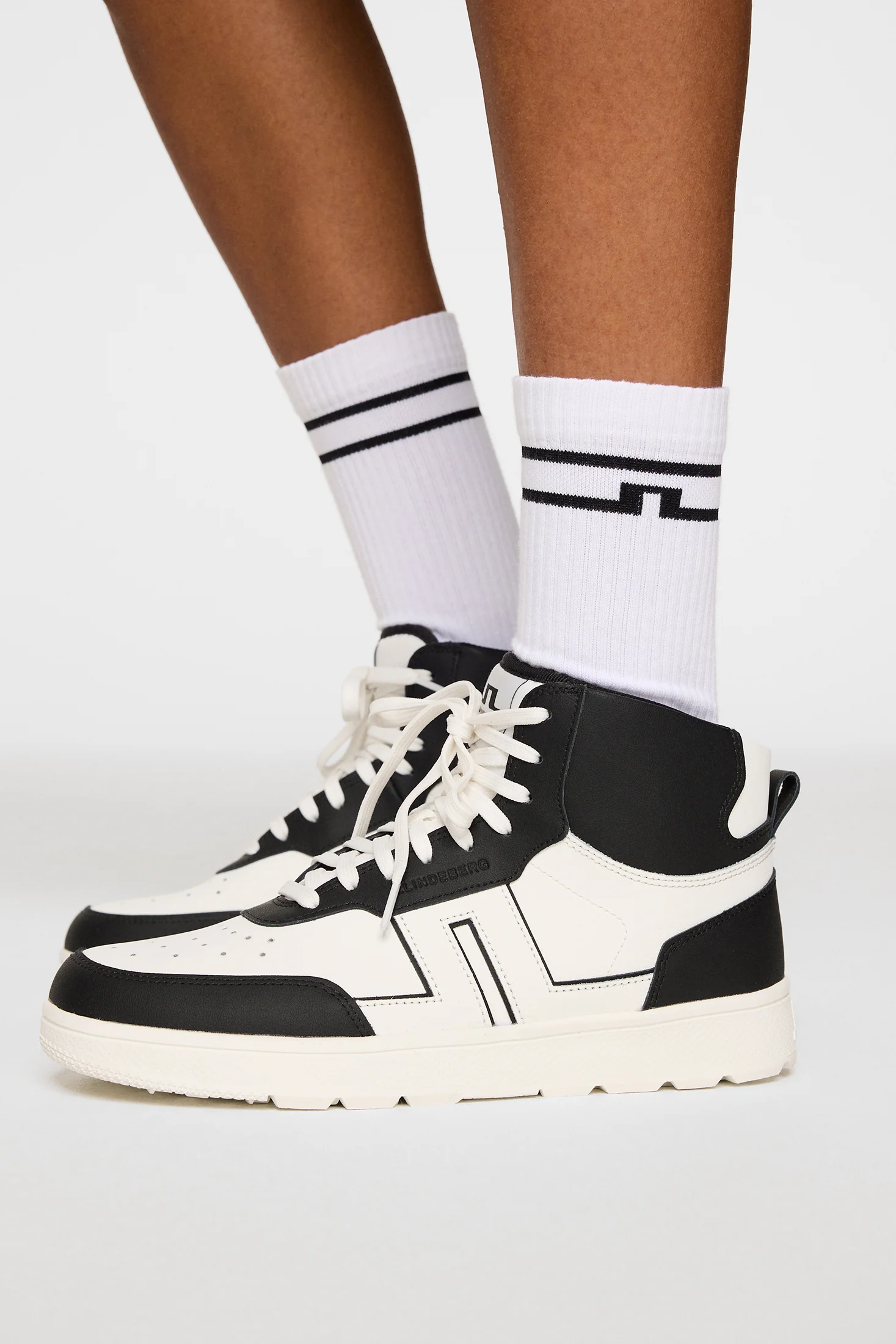Ace High-Top Golf Sneaker W / Black - Image 3