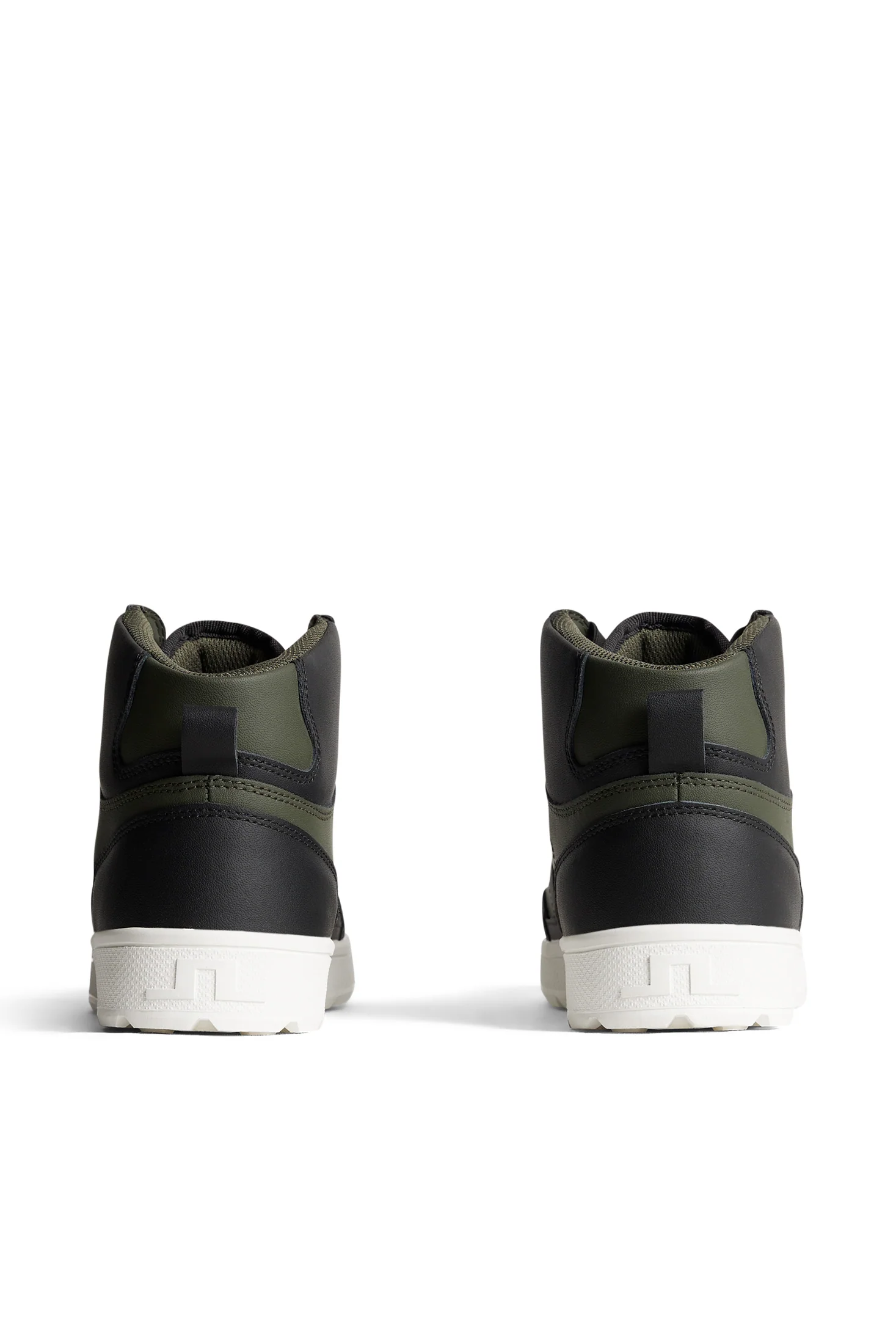 Ace High-Top Golf Sneaker W / Forest Green - Image 2