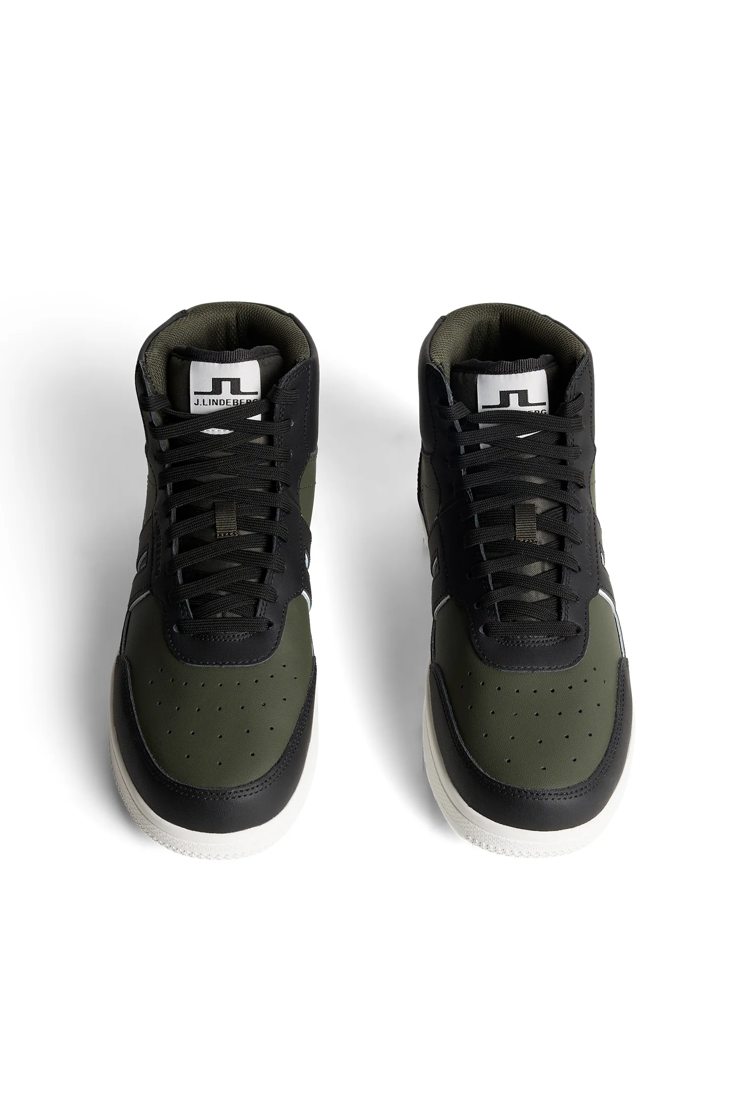 Ace High-Top Golf Sneaker W / Forest Green - Image 3