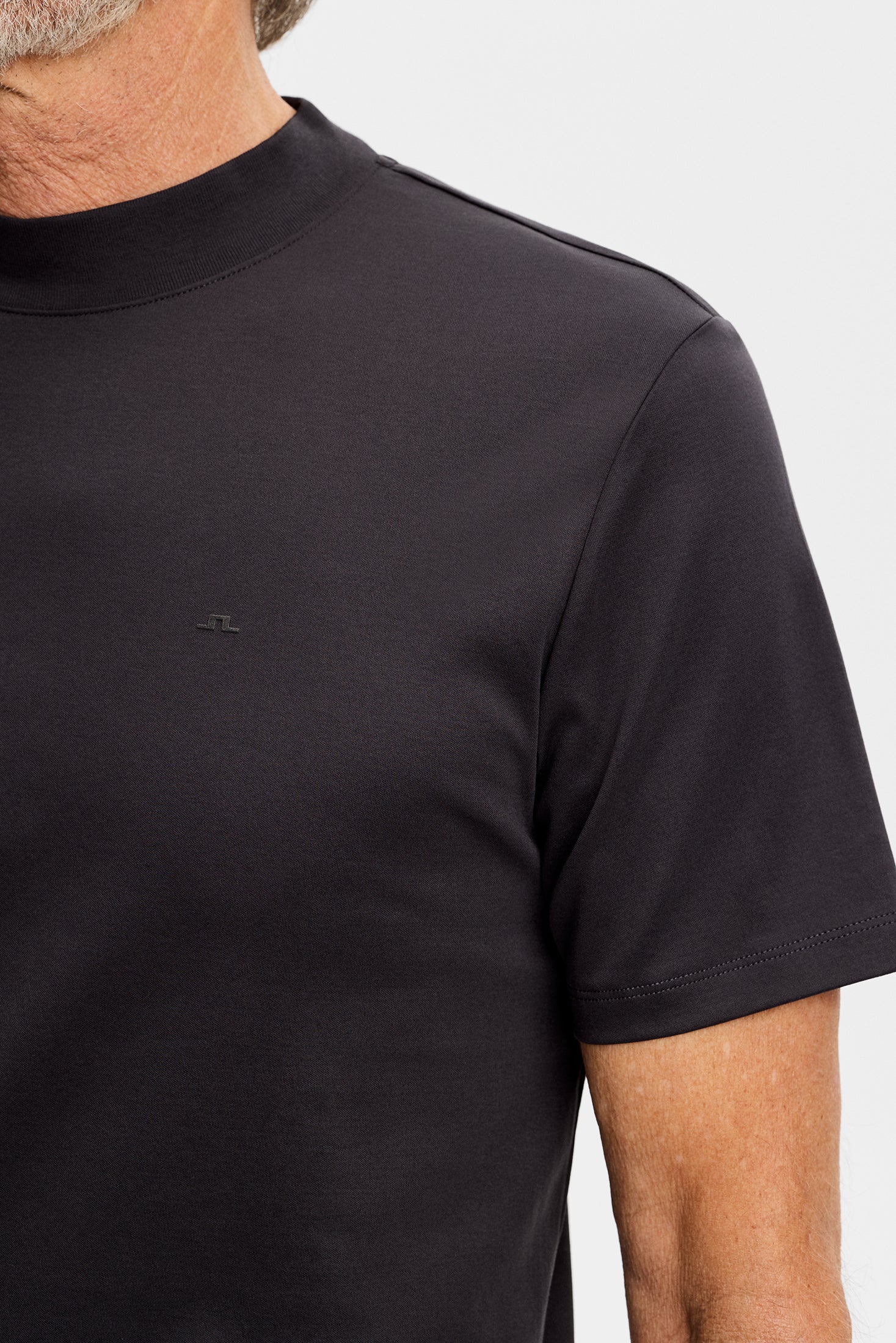 Ace Mock Neck T-Shirt / Black - Image 5