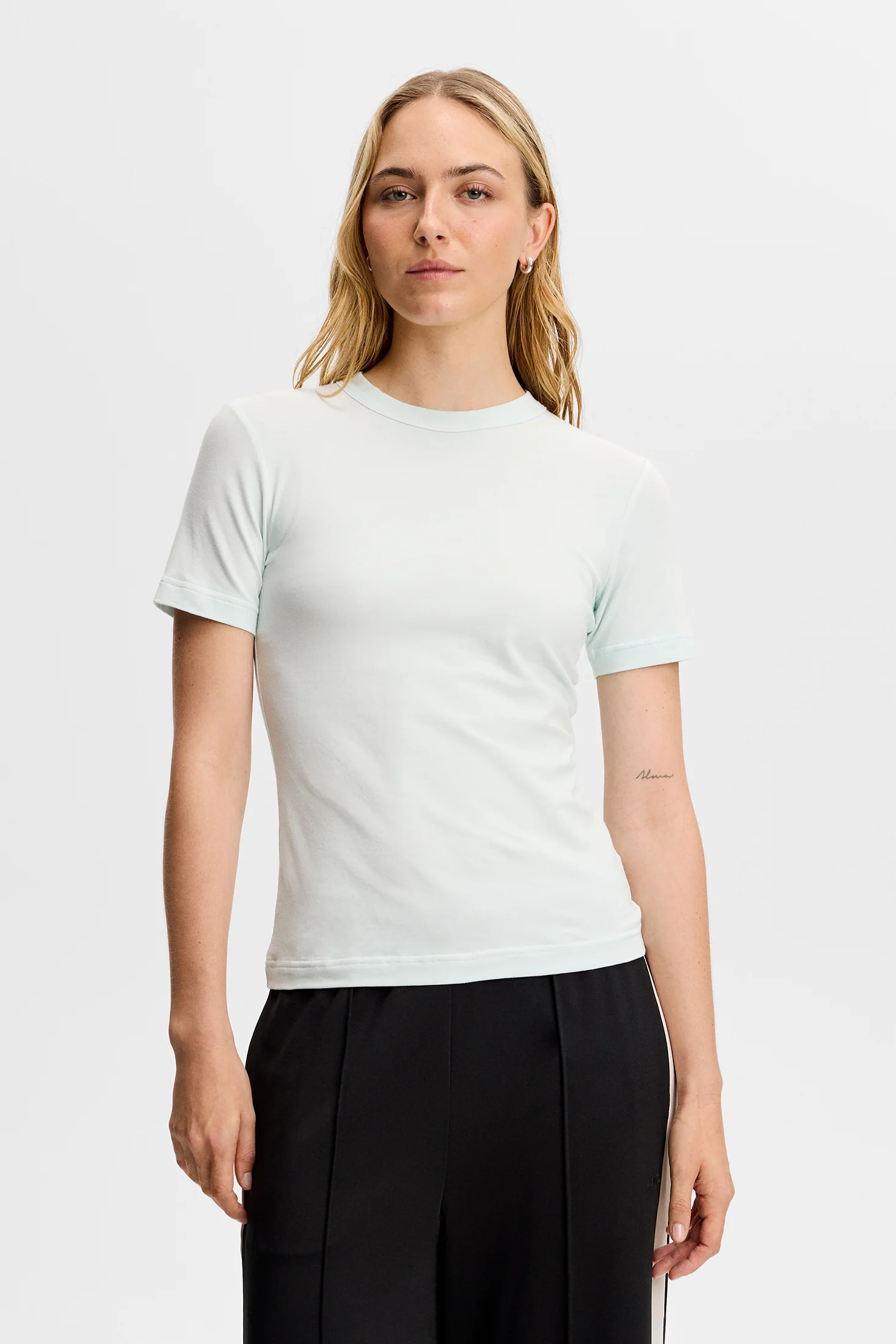 Addison T-shirt / Sky Light - Image 2