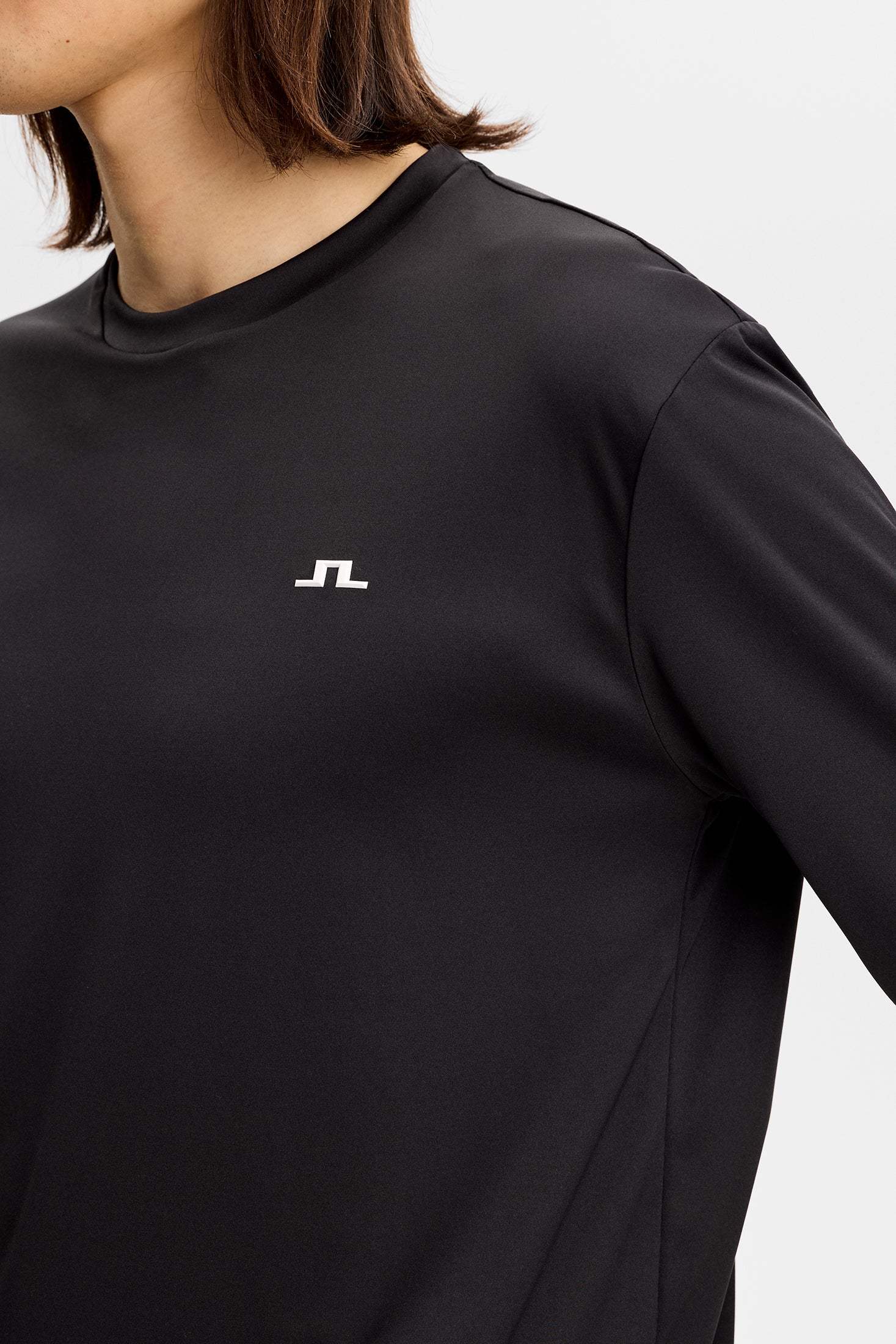 Ade T-shirt LS / Black - Image 5