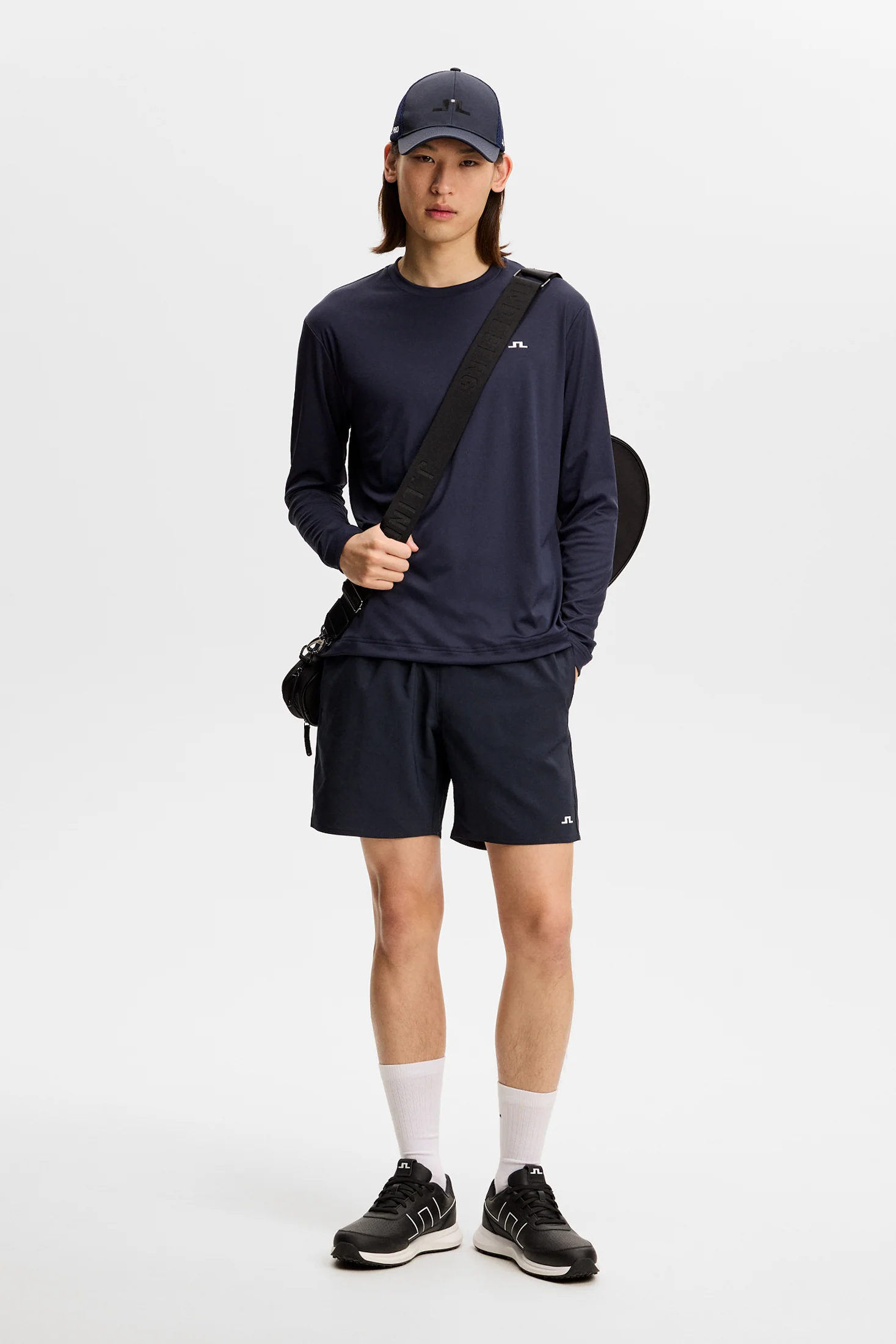 Ade T-shirt LS / JL Navy - Image 4