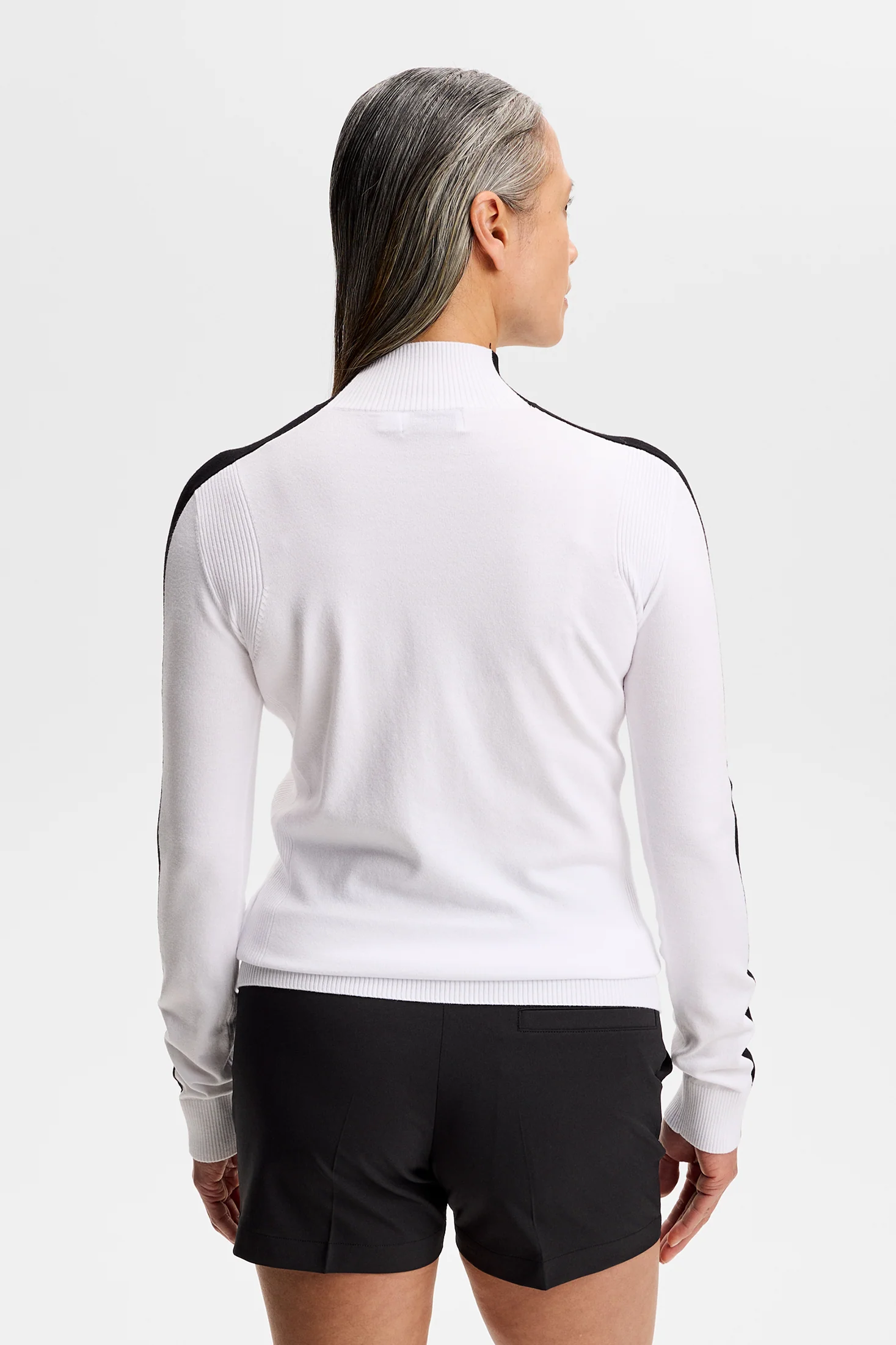 Adia Knitted Sweater / White - Image 3