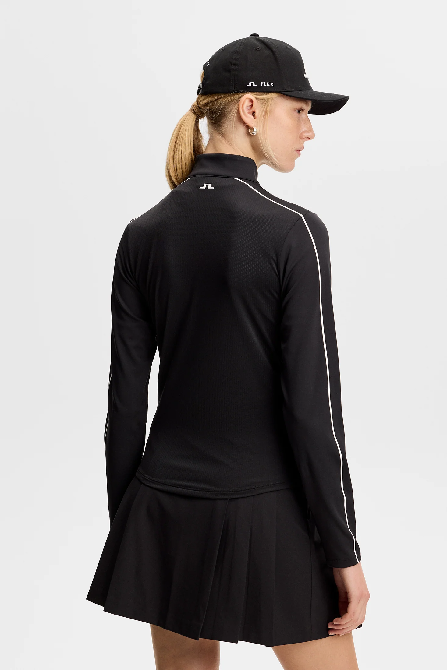 Adiola Quarter Zip Mid Layer / Black - Image 3