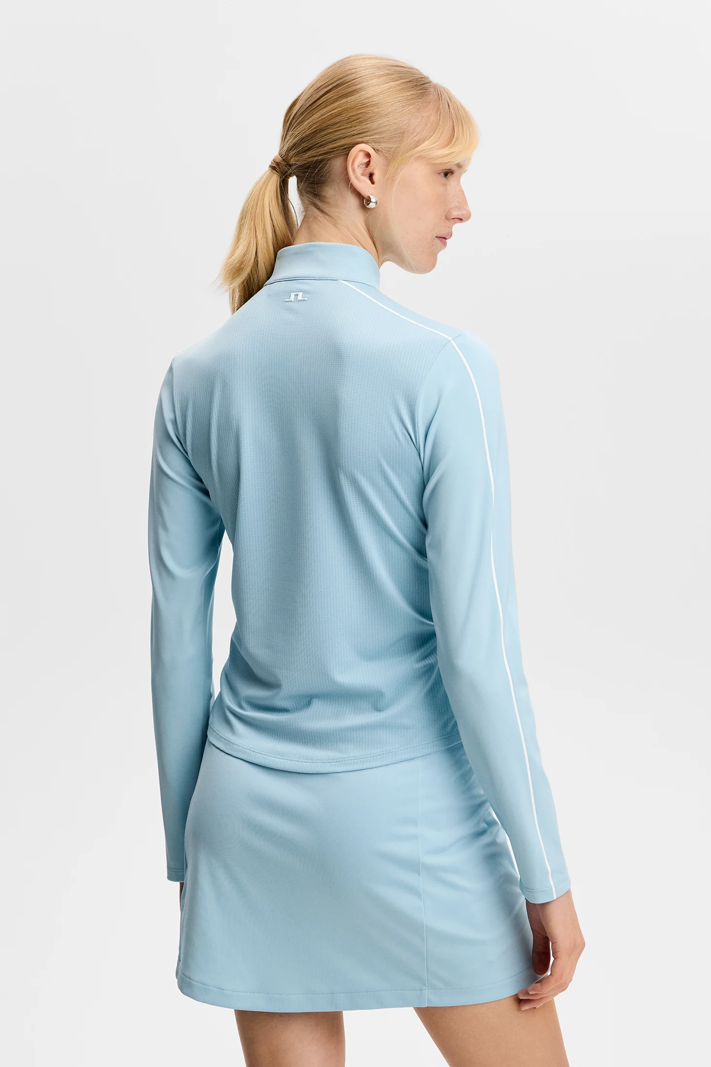 Adiola Quarter Zip Mid Layer / Forget-Me-Not - Image 4
