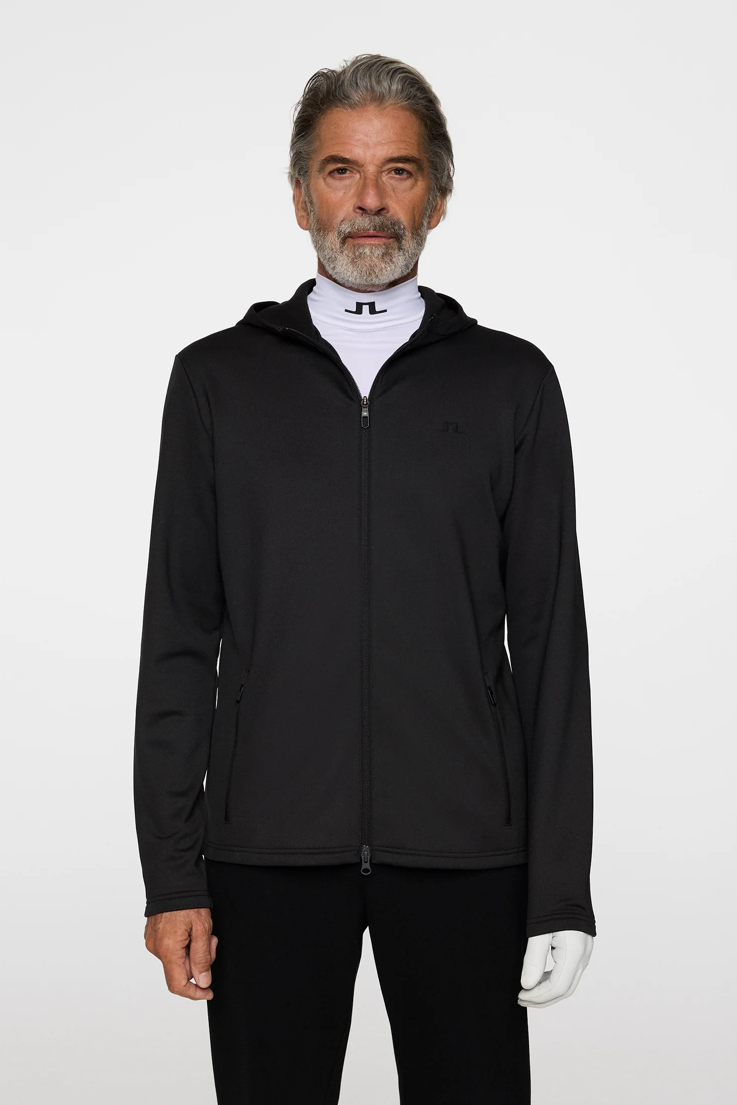 Aerial Full Zip Hood / Black - Image 3