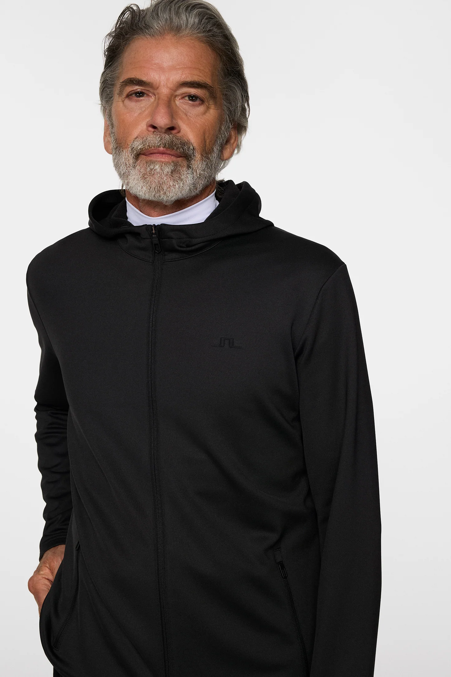 Aerial Full Zip Hood / Black - Image 5