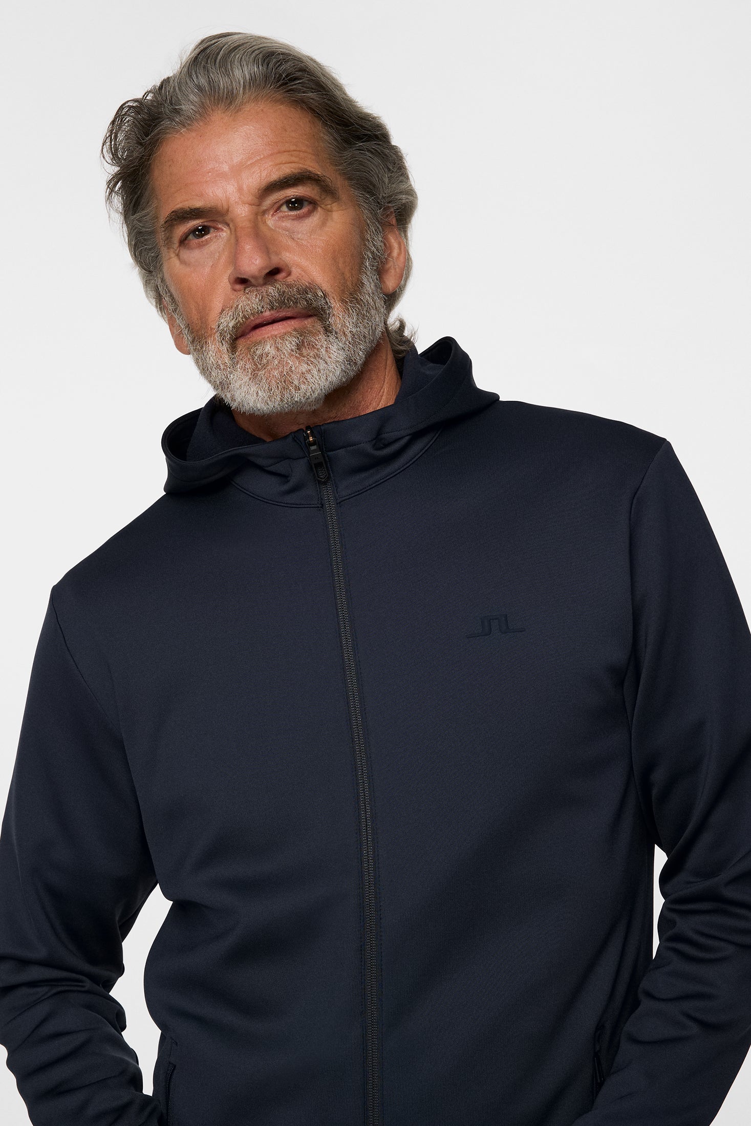 Aerial Full Zip Hood / JL Navy - Image 6