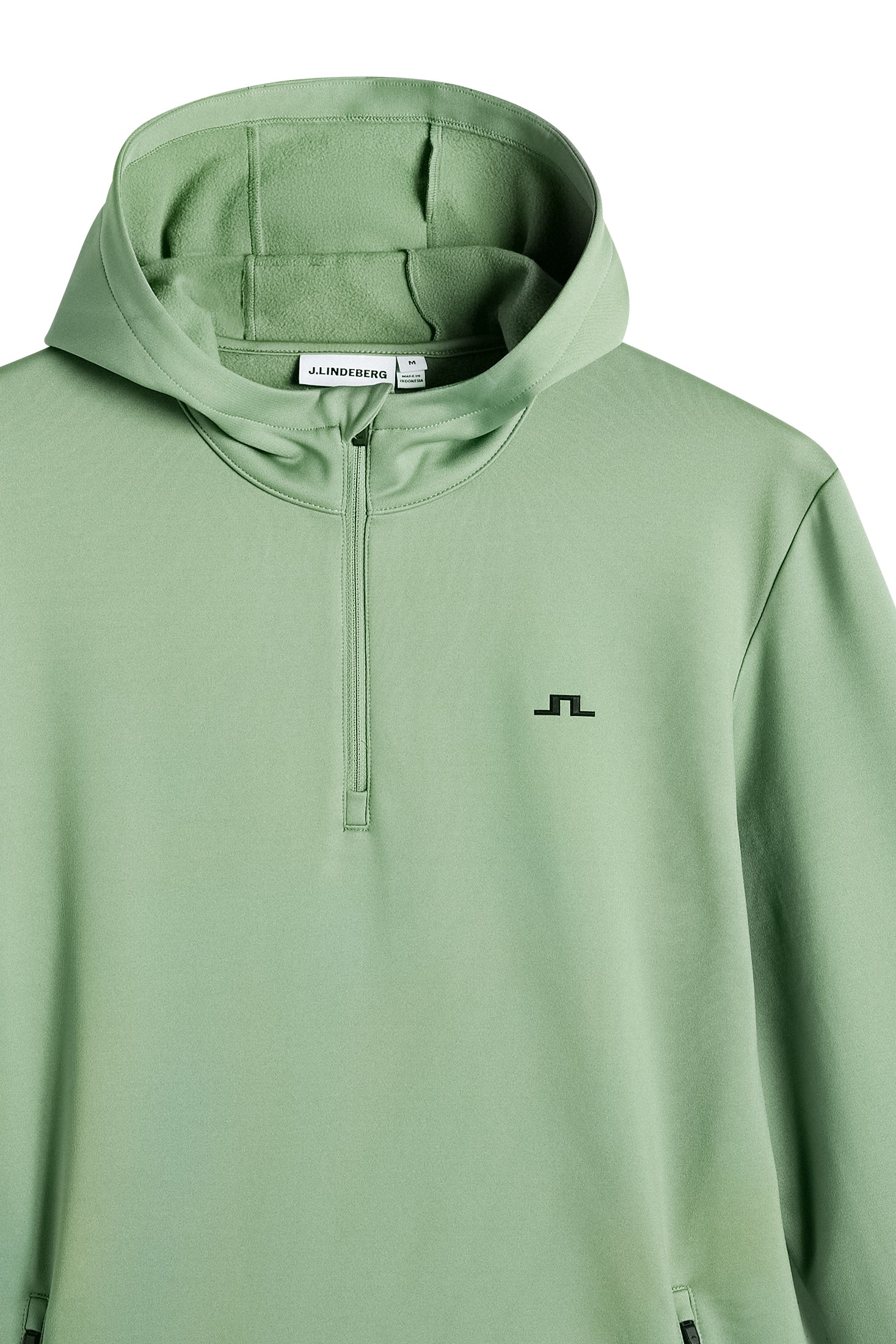 Aerial Quarter Zip Hood / Hedge Green - Image 6