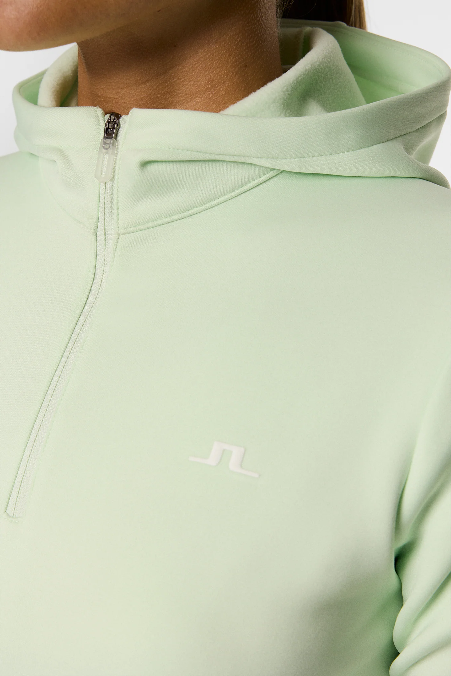 Aerialle Quarter Zip Hood / Ambrosia - Image 6