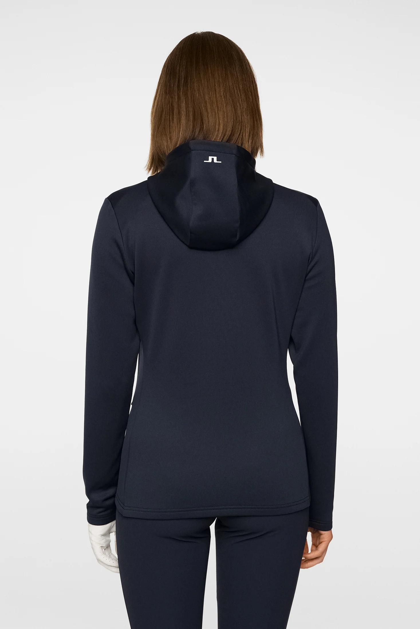 Aerialle Quarter Zip Hood / JL Navy - Image 3