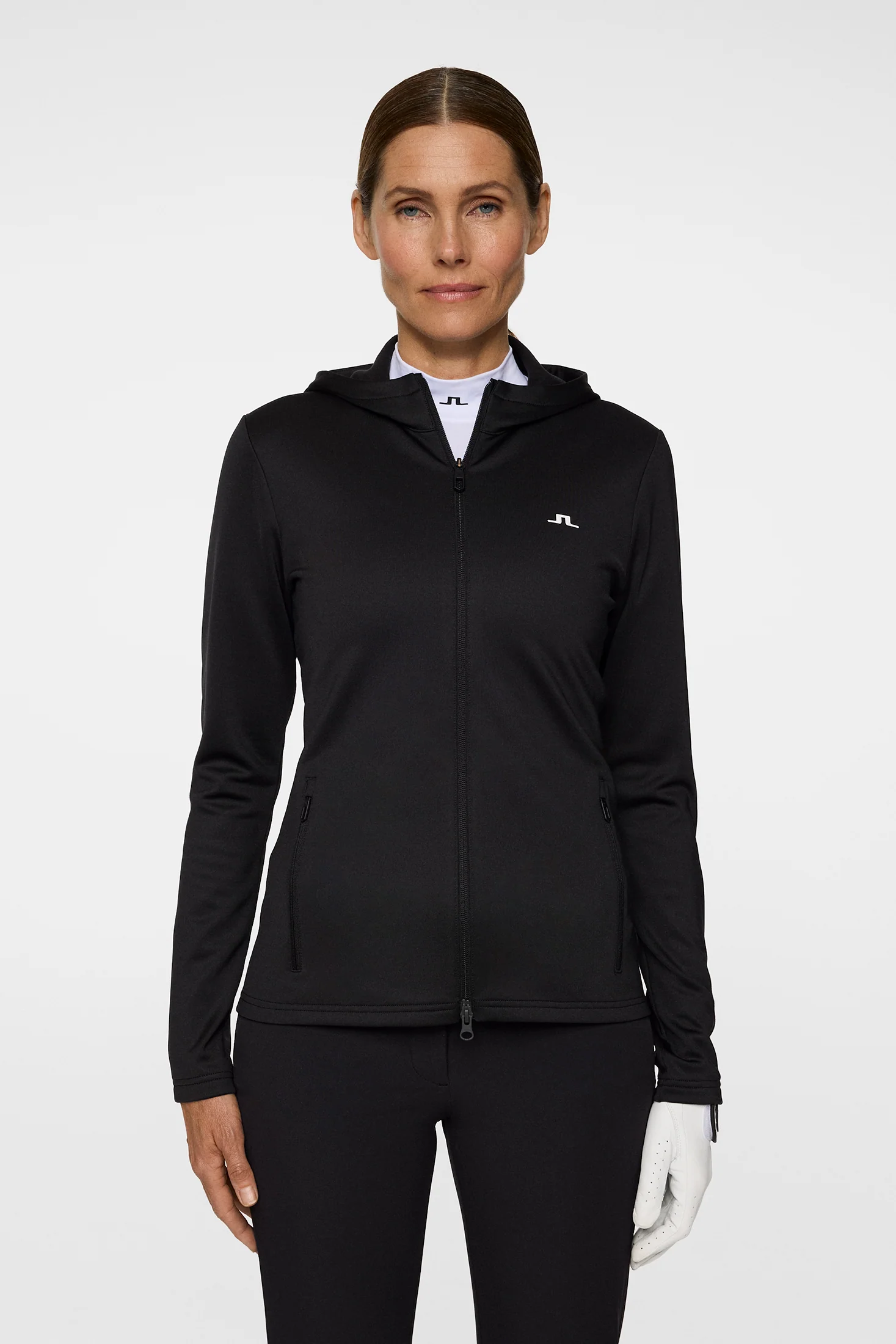 Aerialle Zip Hood / Black - Image 3