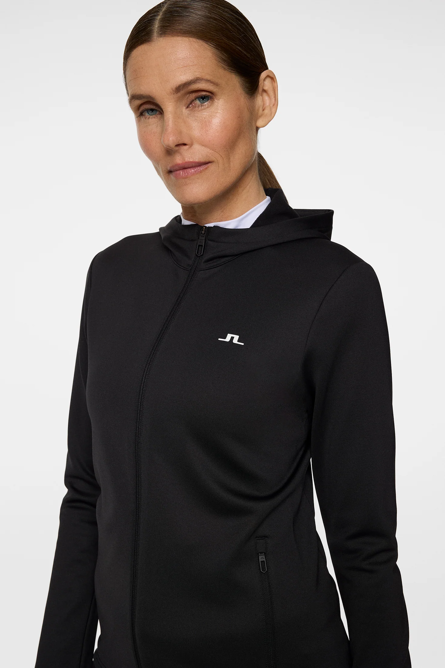 Aerialle Zip Hood / Black - Image 6