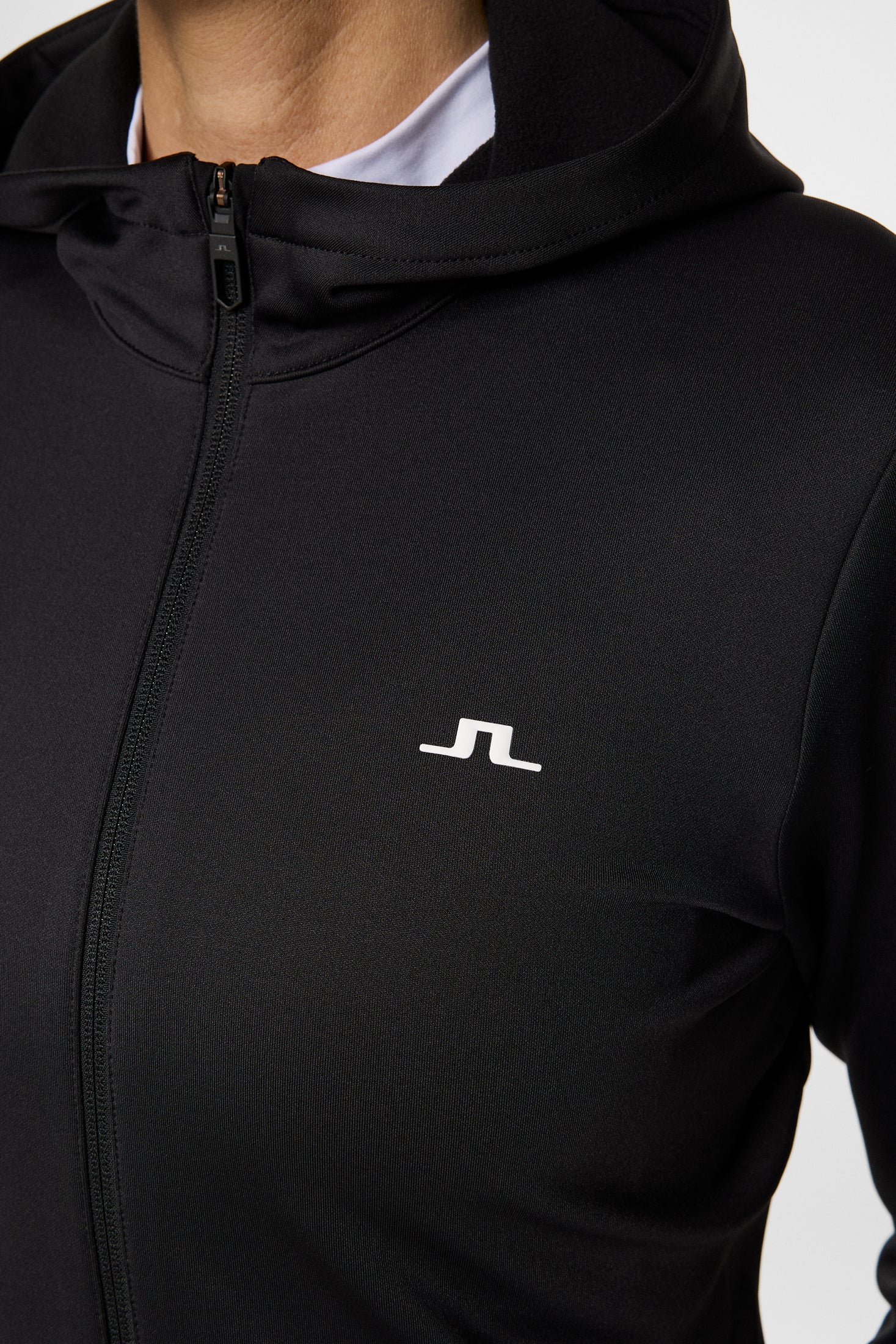 Aerialle Zip Hood / Black - Image 7