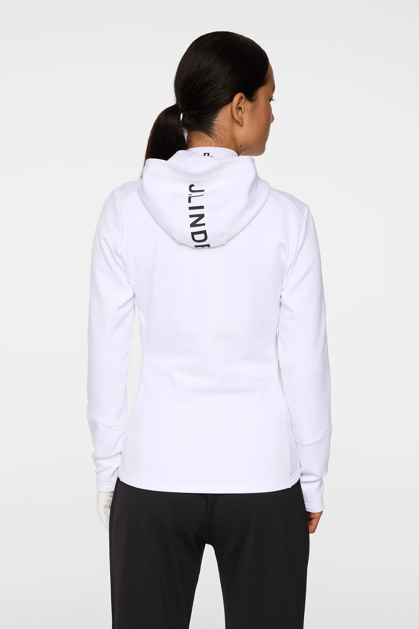 Aerialle Zip Hood / White - Image 4