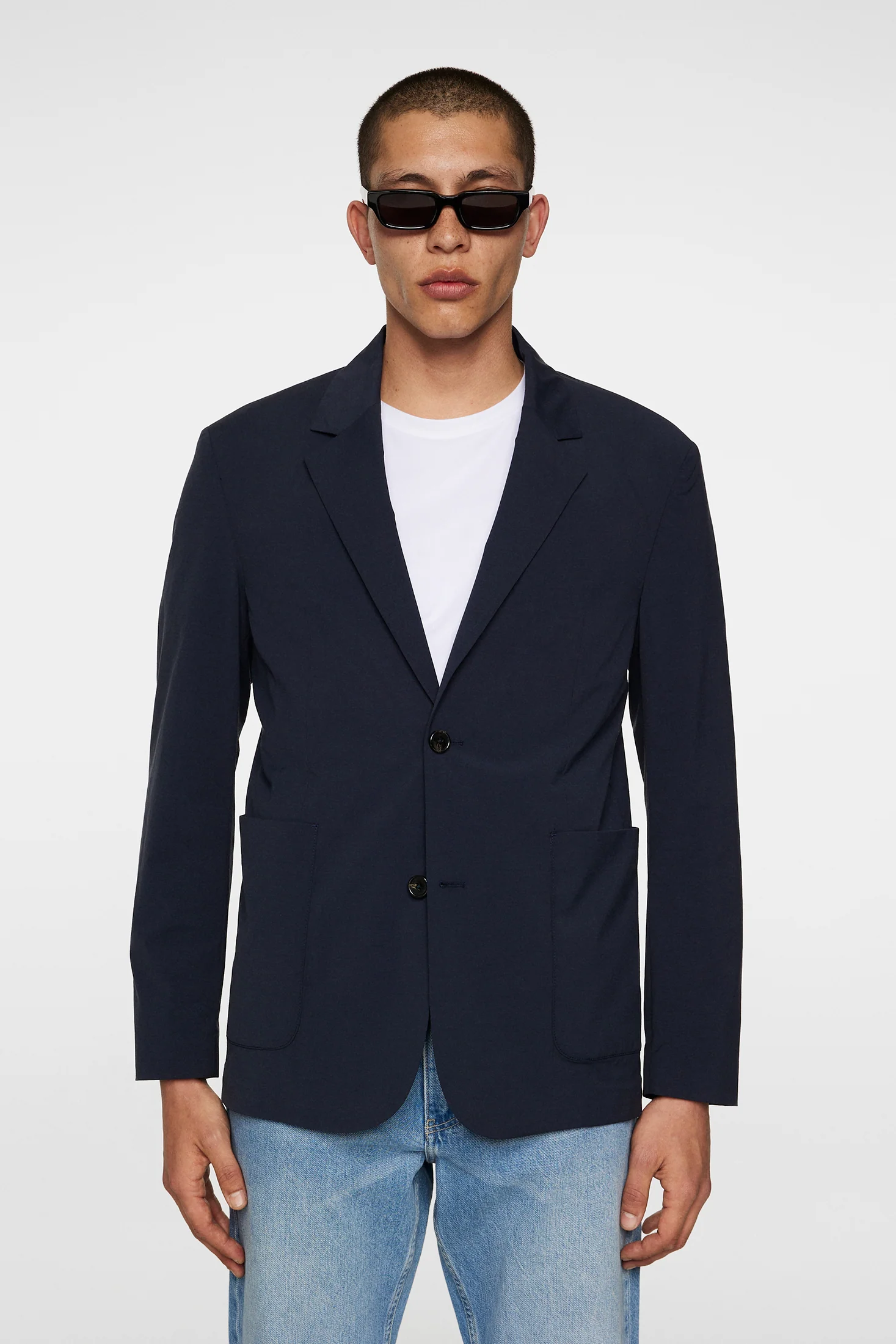 Alban U Summer Stretch Blazer / JL Navy - Image 2