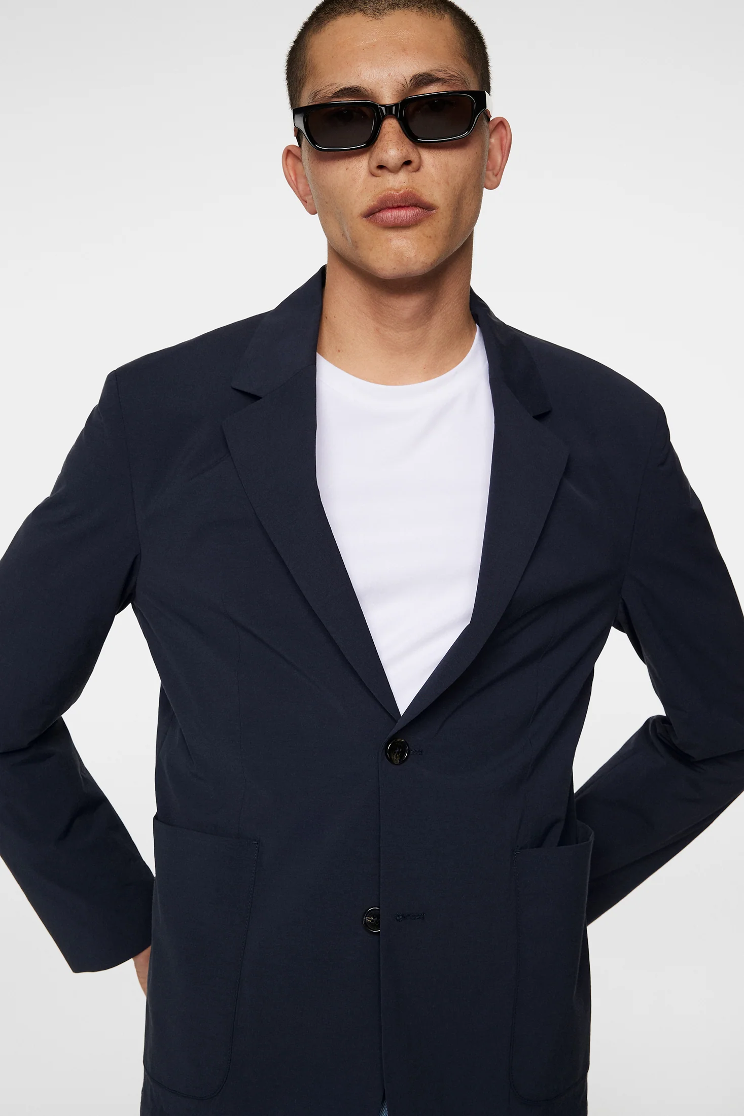 Alban U Summer Stretch Blazer / JL Navy - Image 5