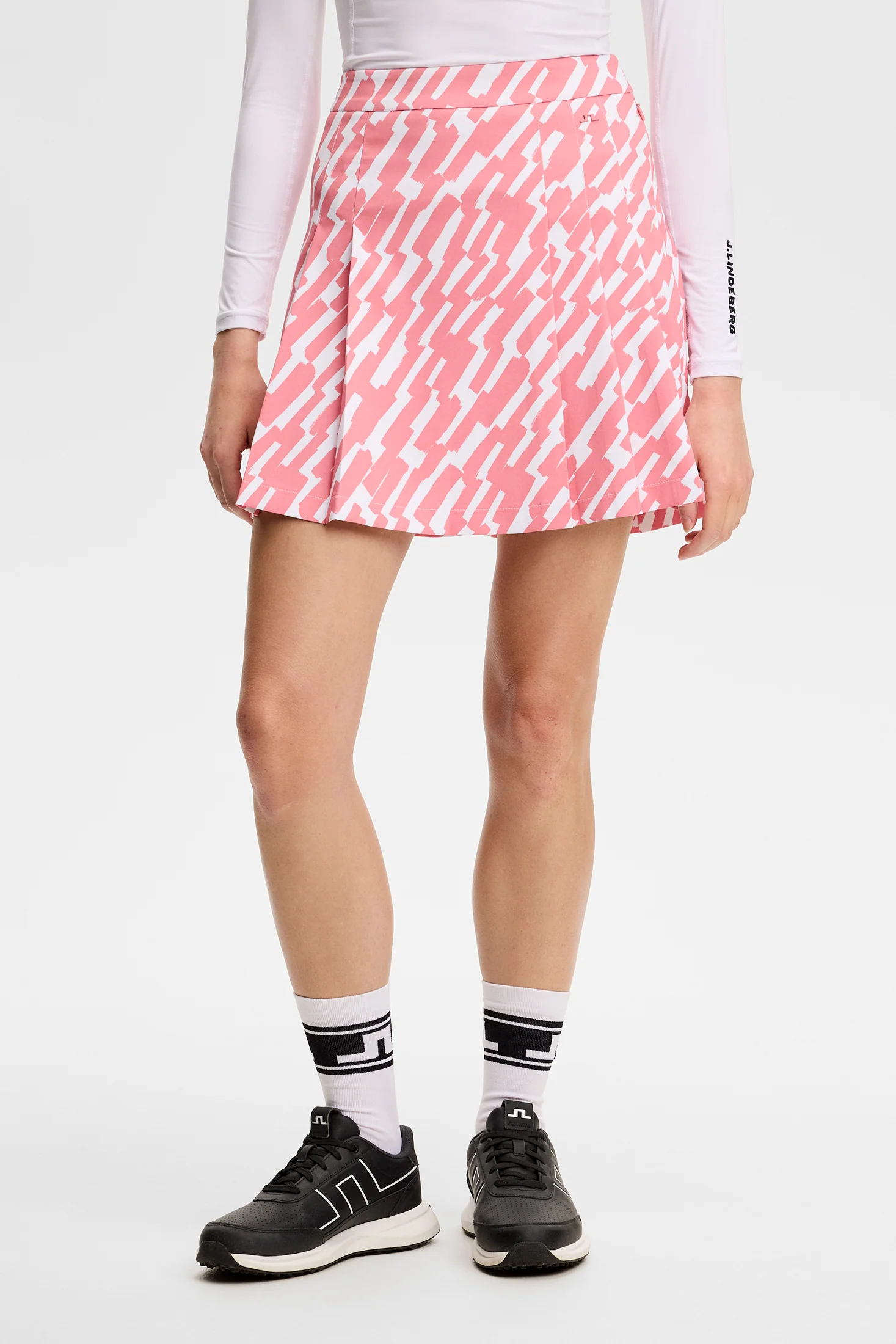 Alesia Print Skirt / Oak Flamingo M - Image 2