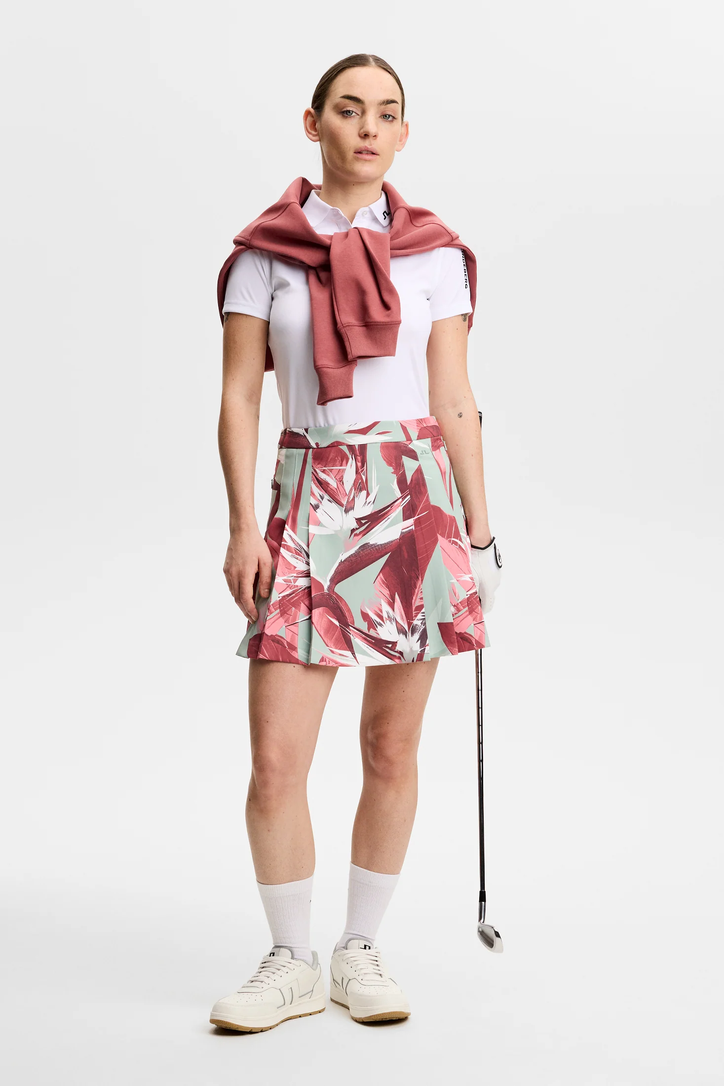 Alesia Print Skirt / Paradise Jadeite M - Image 4
