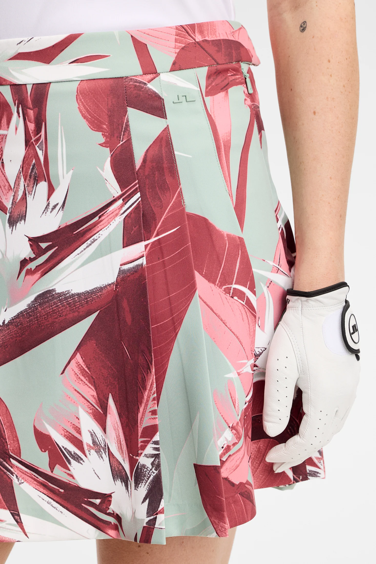 Alesia Print Skirt / Paradise Jadeite M - Image 5