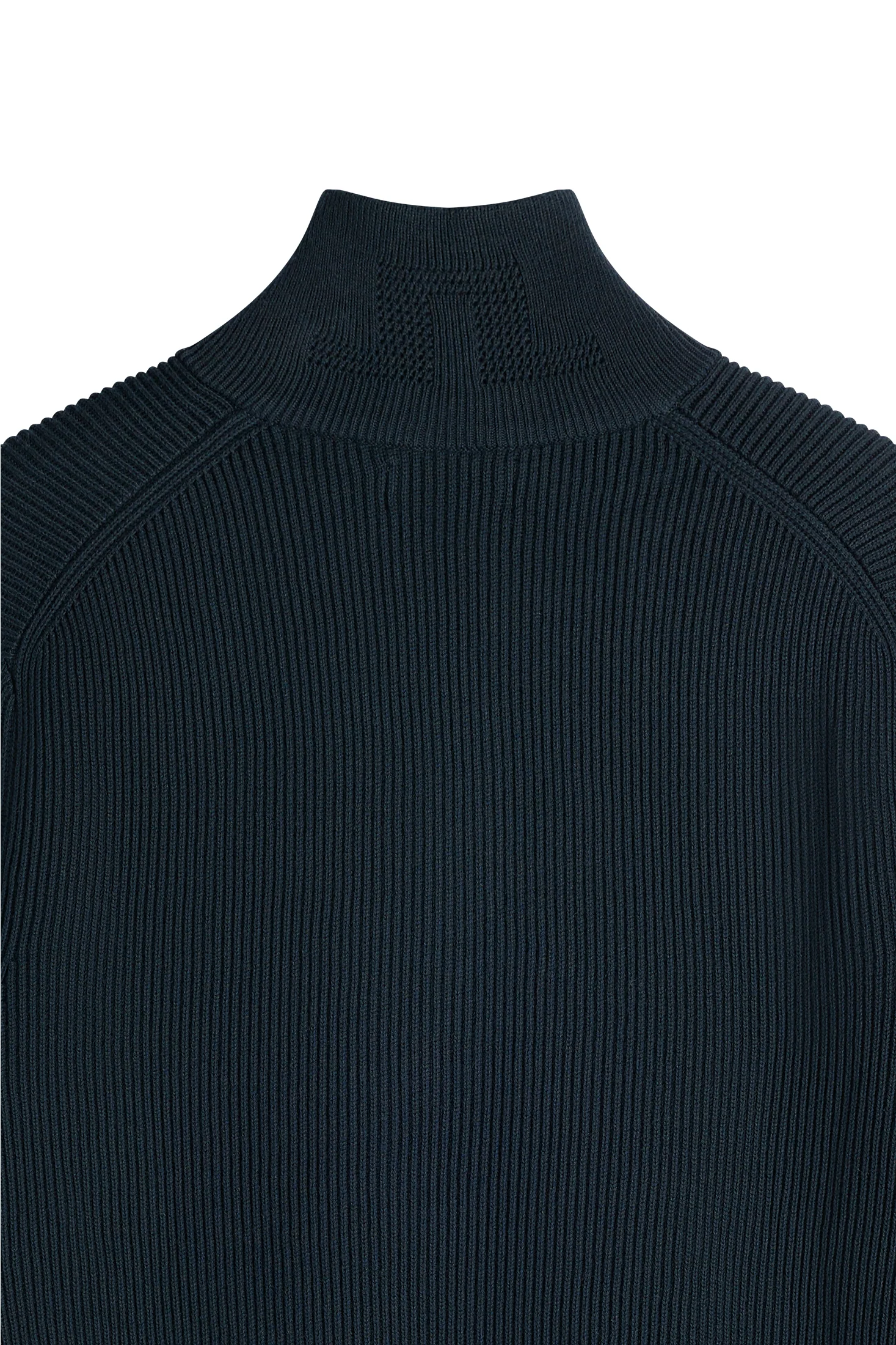 Alex Half Zip Knitted Sweater / JL Navy - Image 8