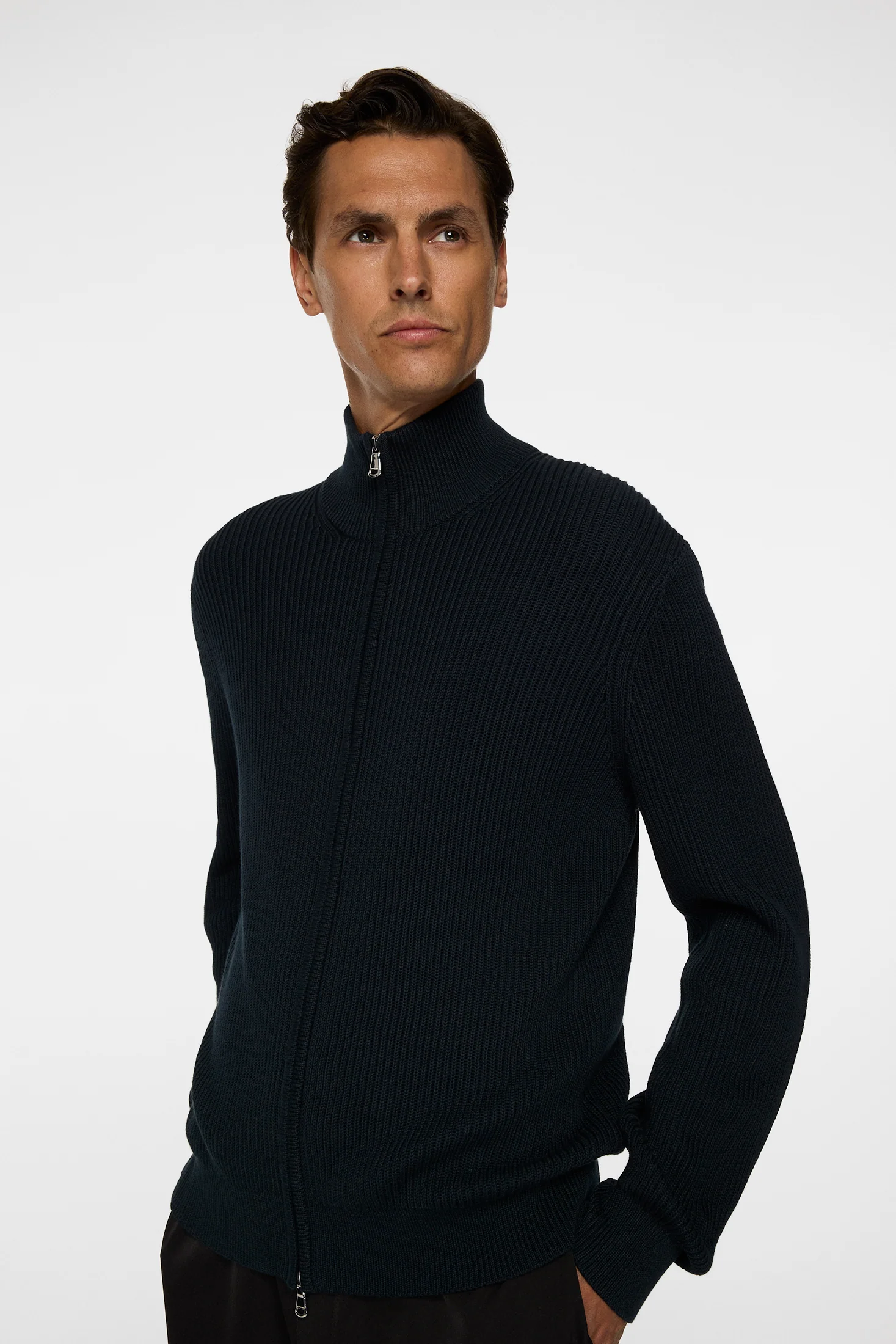 Alexis Full Zip Cardigan / JL Navy - Image 5