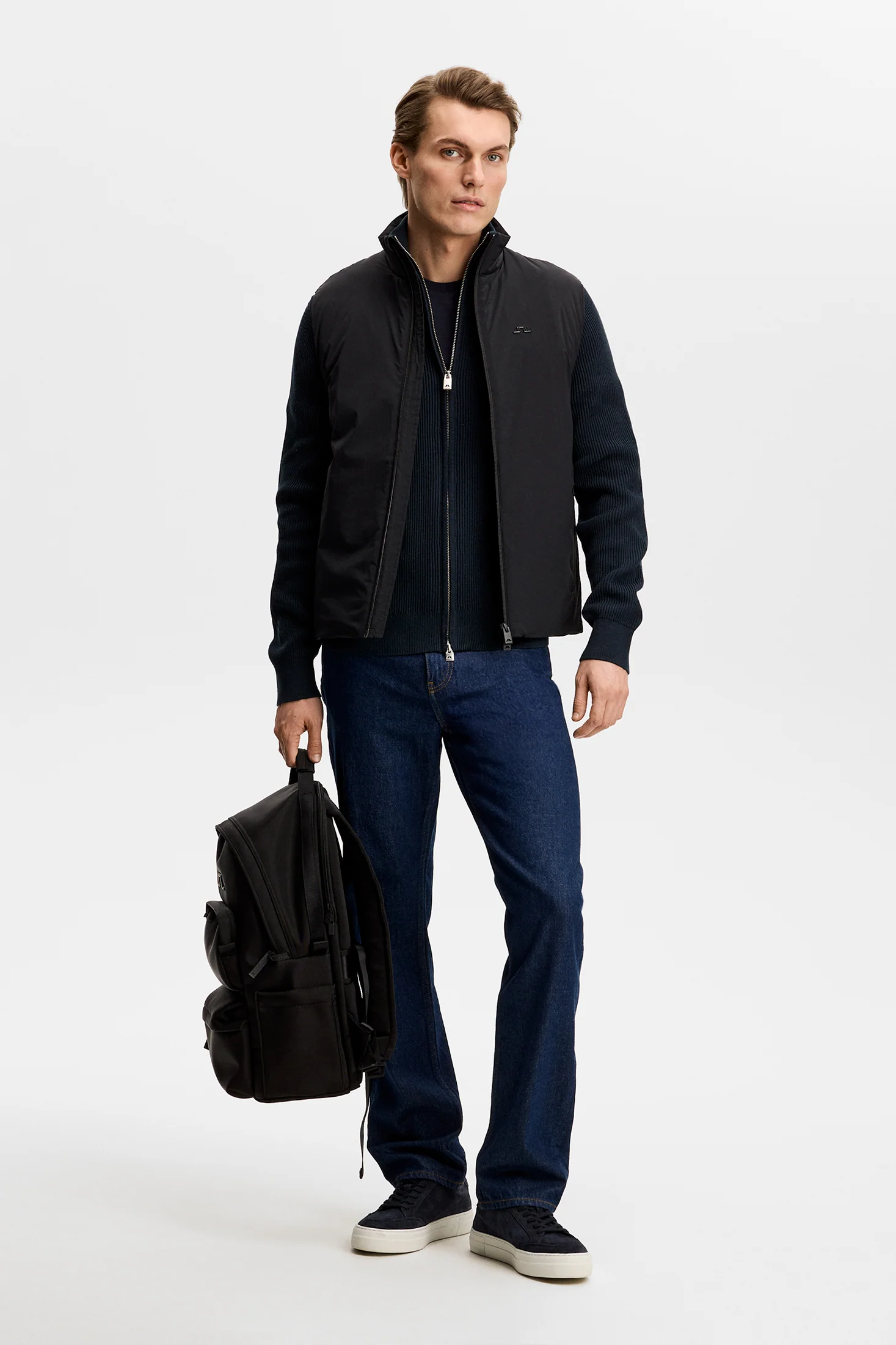 Alexis Full Zip Cardigan / JL Navy - Image 5