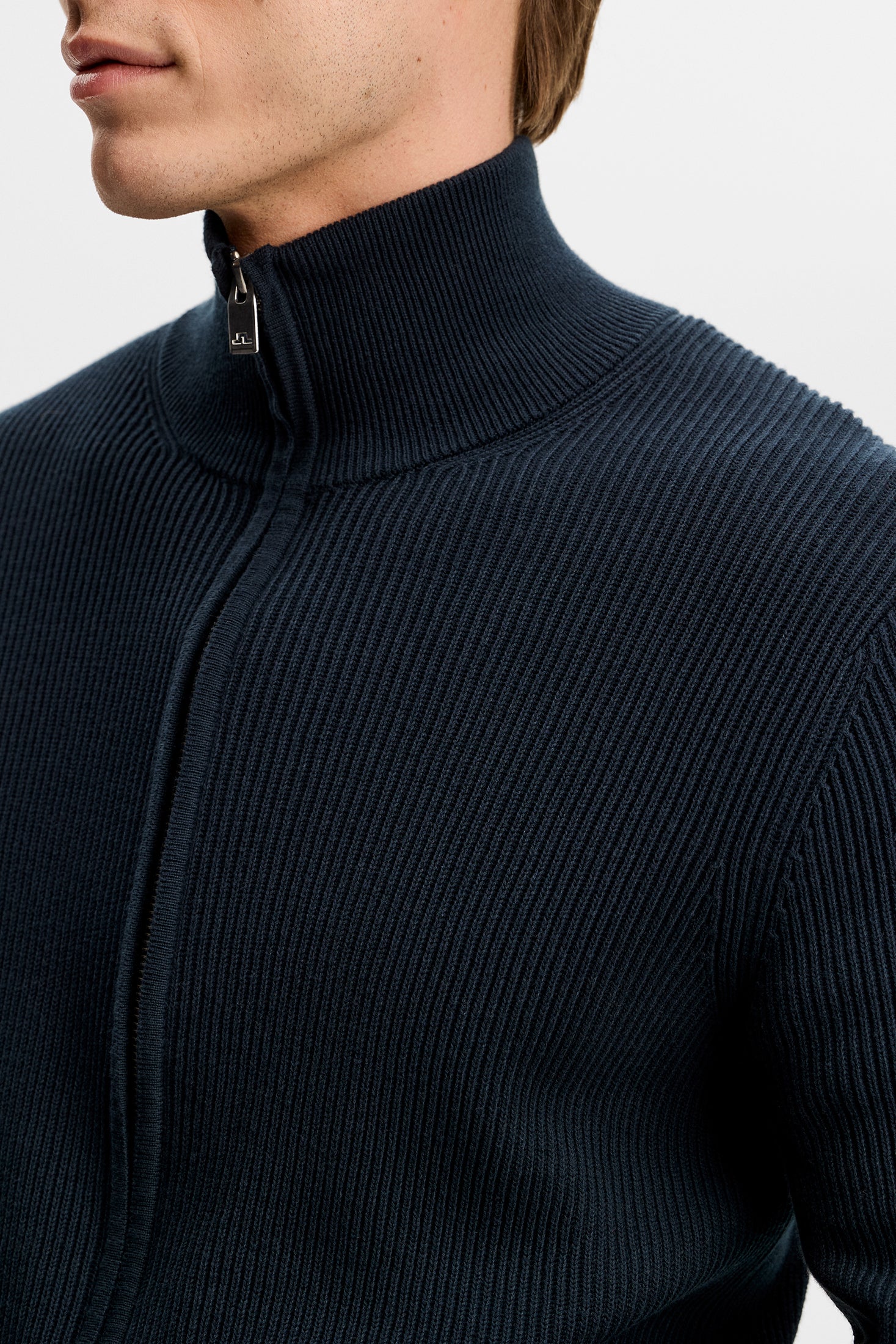 Alexis Full Zip Cardigan / JL Navy - Image 6