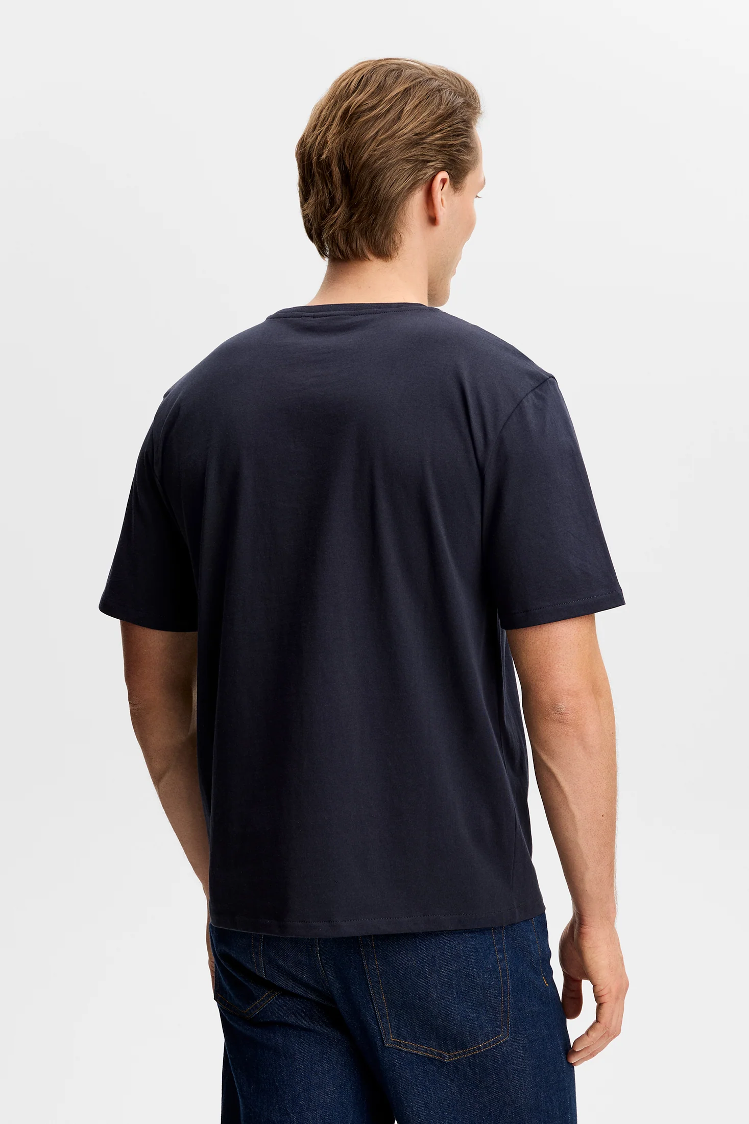 Alpha T-shirt / JL Navy - Image 4