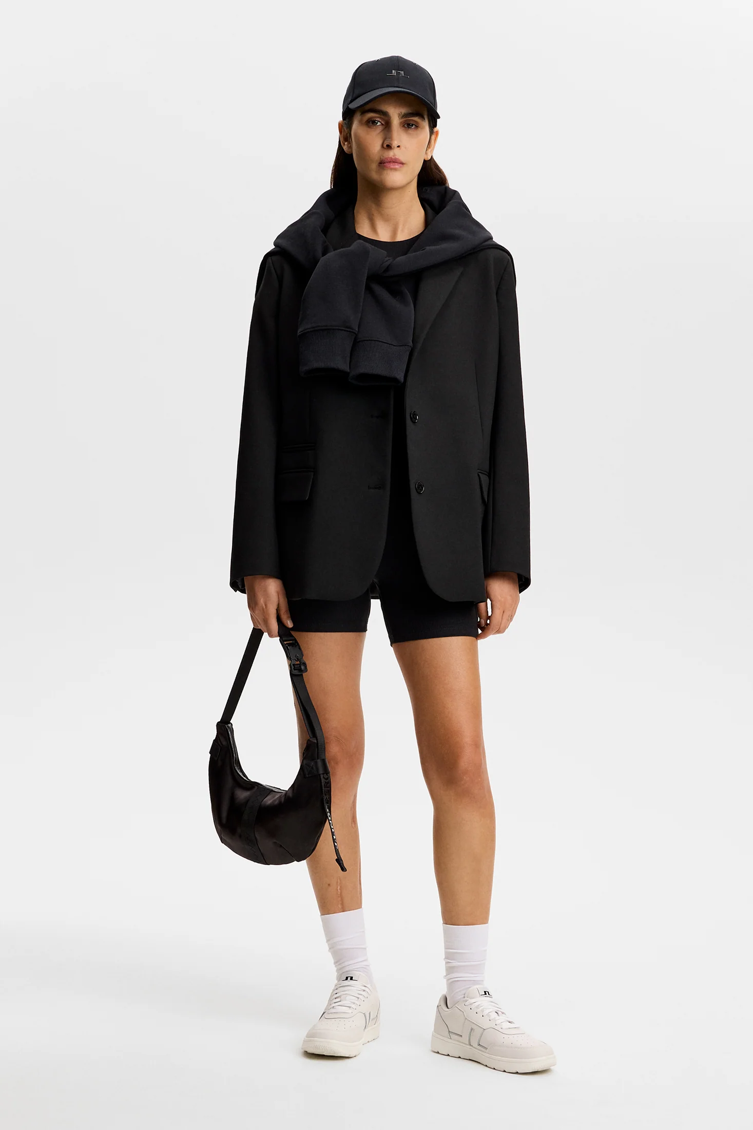 Amanda Compact Stretch Blazer / Black - Image 4