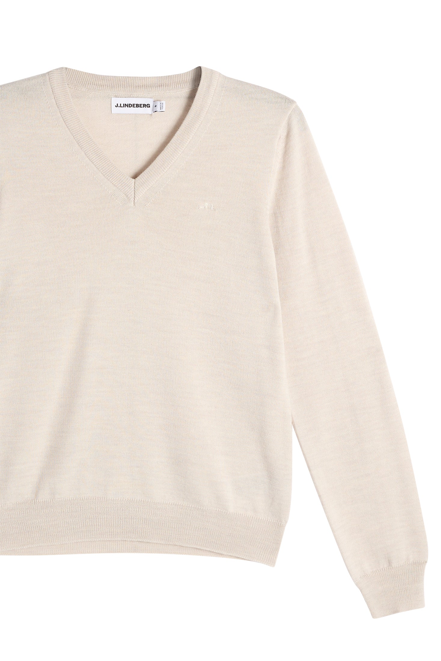 Amaya Knitted Sweater / Moonbeam Melange - Image 2