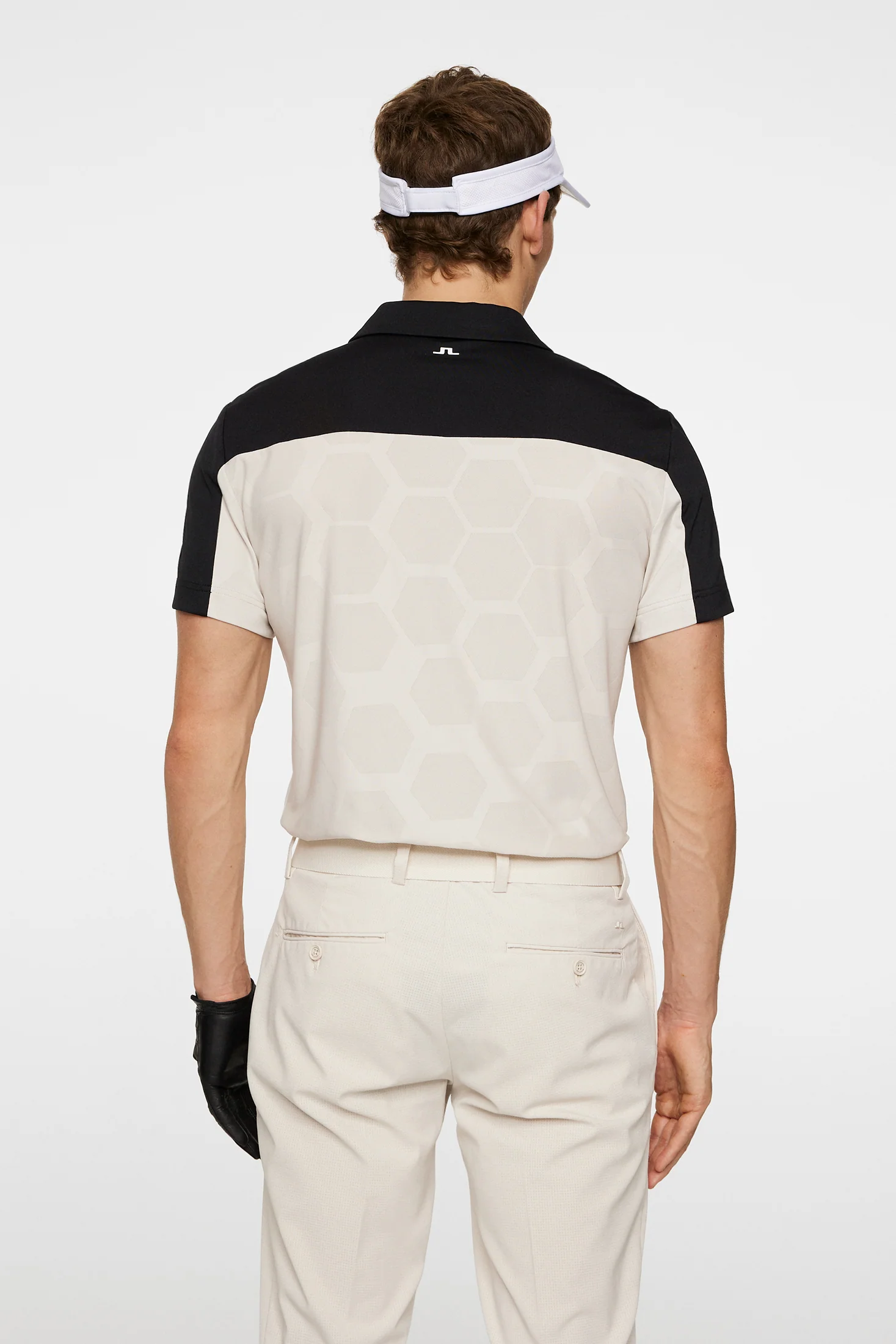 Anders Tour Mesh Slim Fit Polo / Black - Image 3