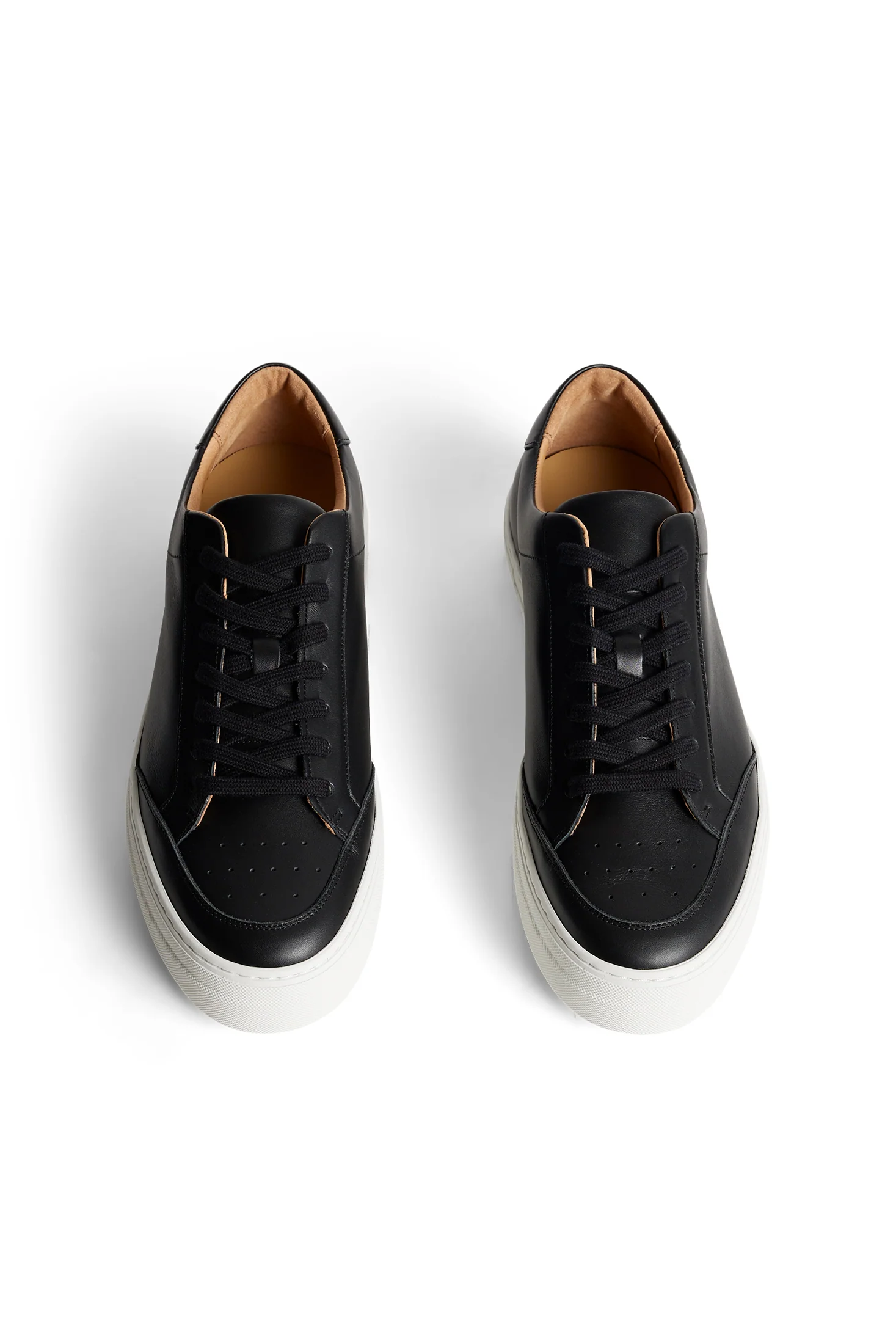 Art Signature Leather Sneaker / Black - Image 3