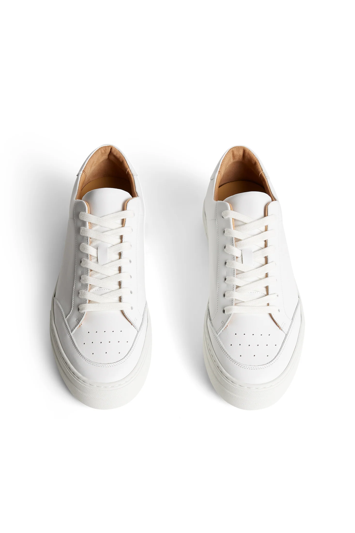 Art Signature Leather Sneaker / White - Image 3
