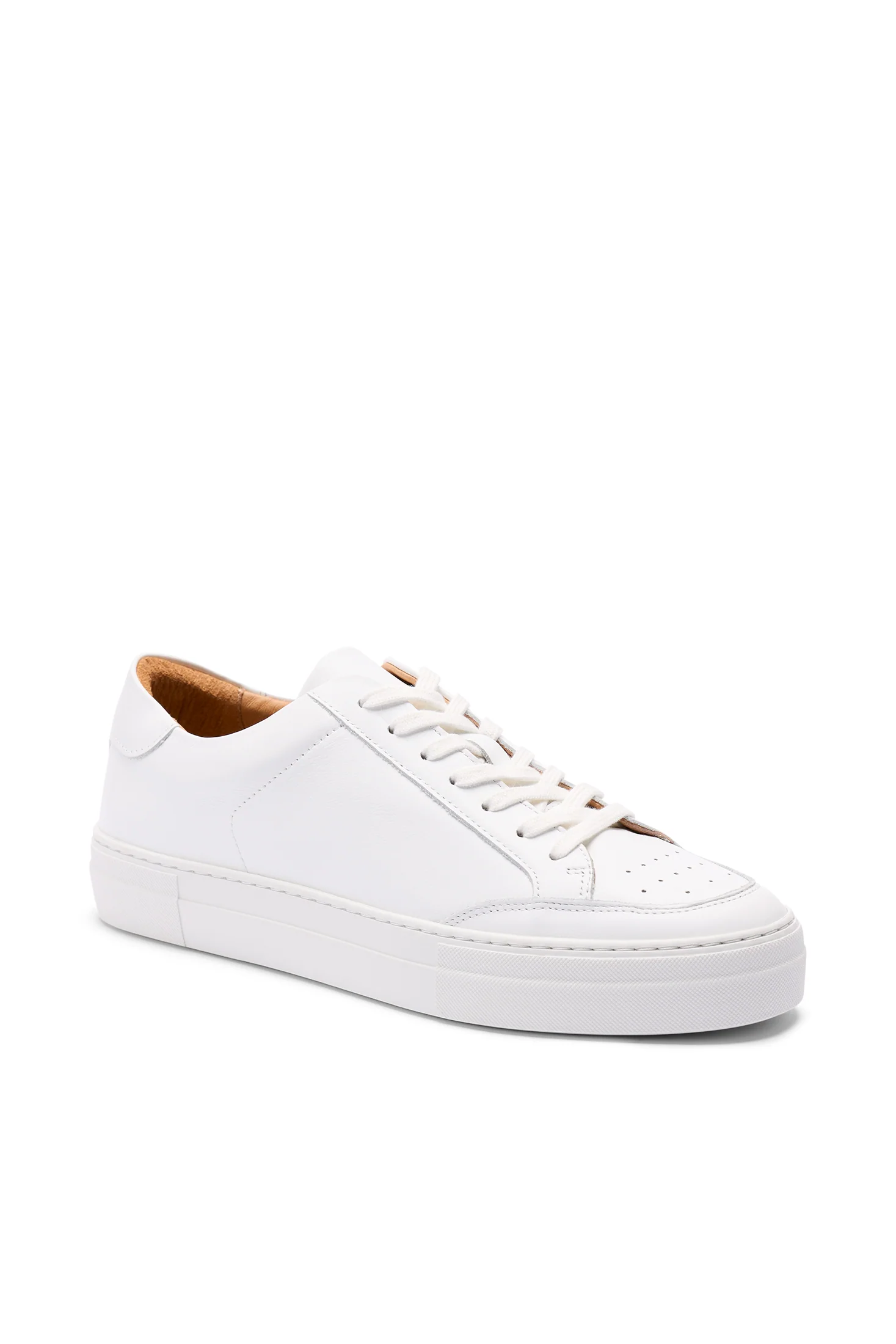 Art Signature Leather Sneaker / White - Image 6