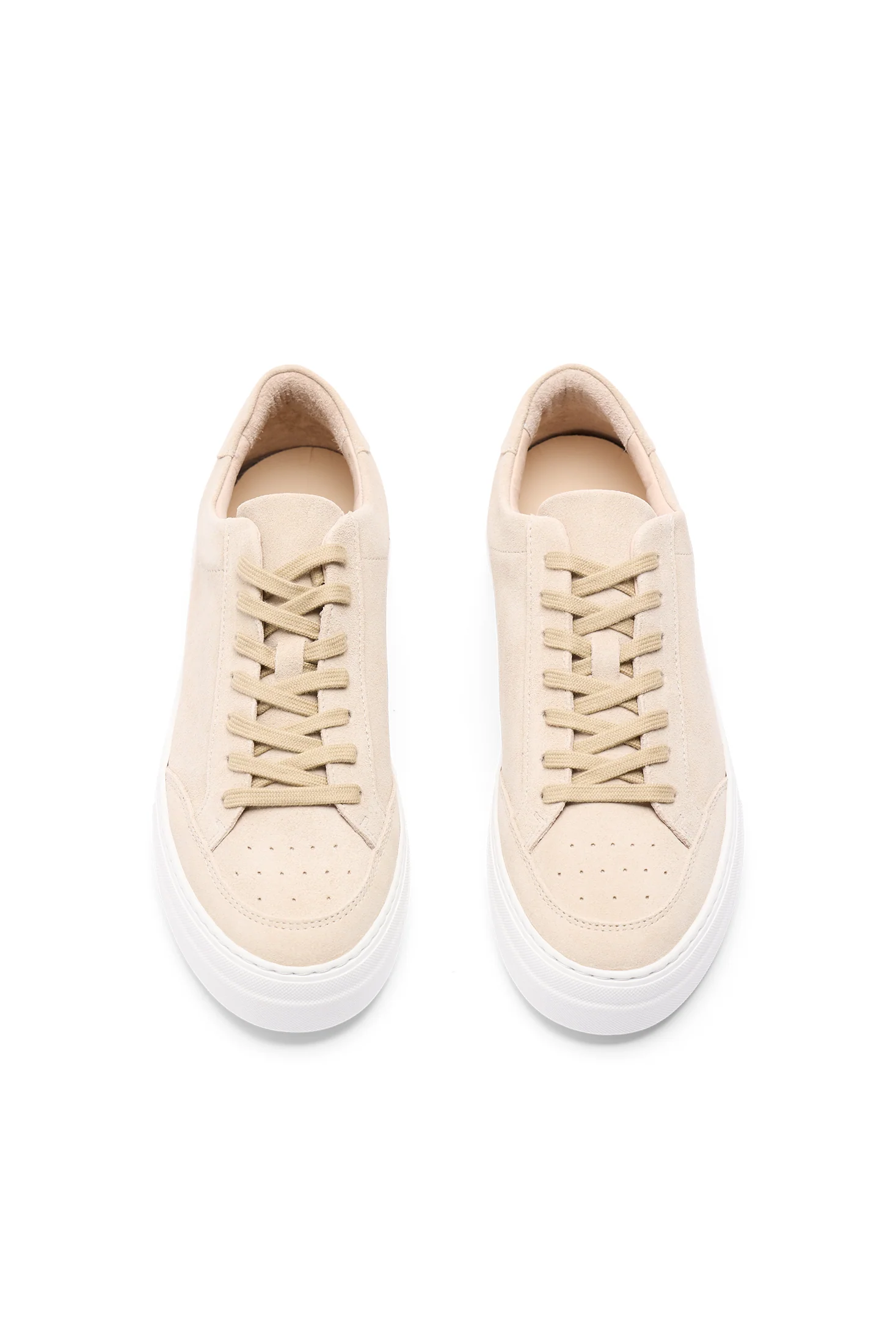 Art Signature Suede Sneaker / Moonbeam - Image 3