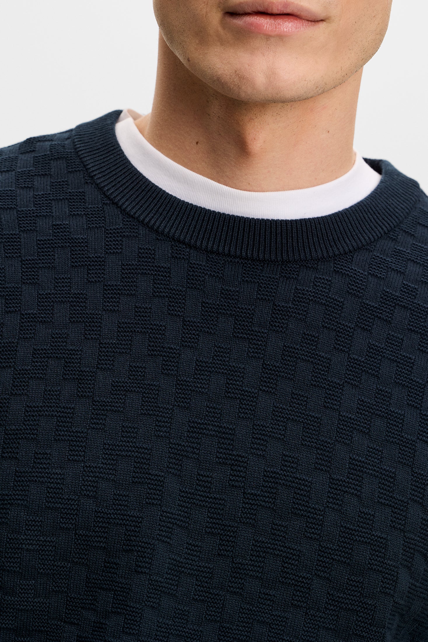 Arthur Knit Org Cotton / JL Navy - Image 5