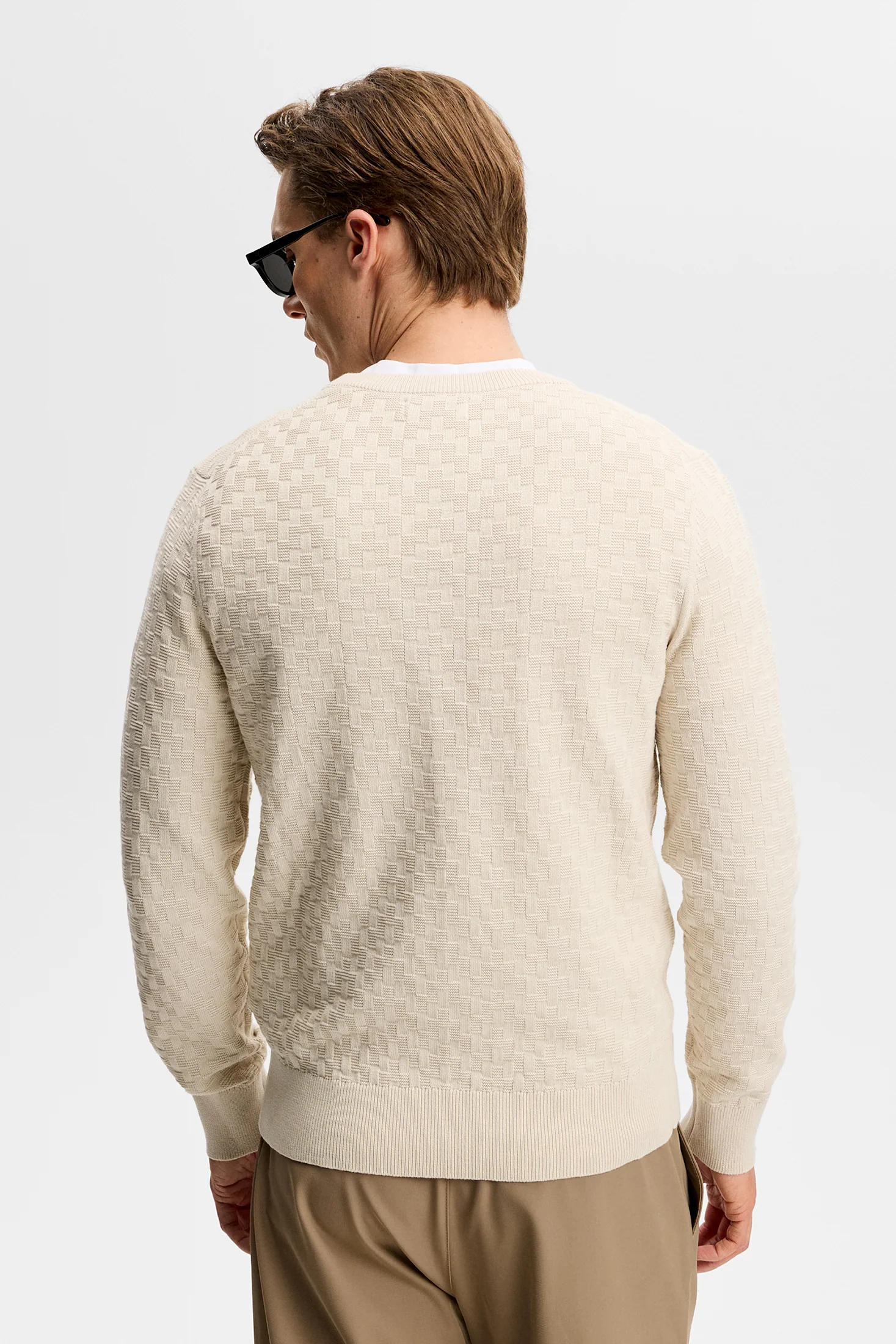 Arthur Knit Org Cotton / Moonbeam - Image 3