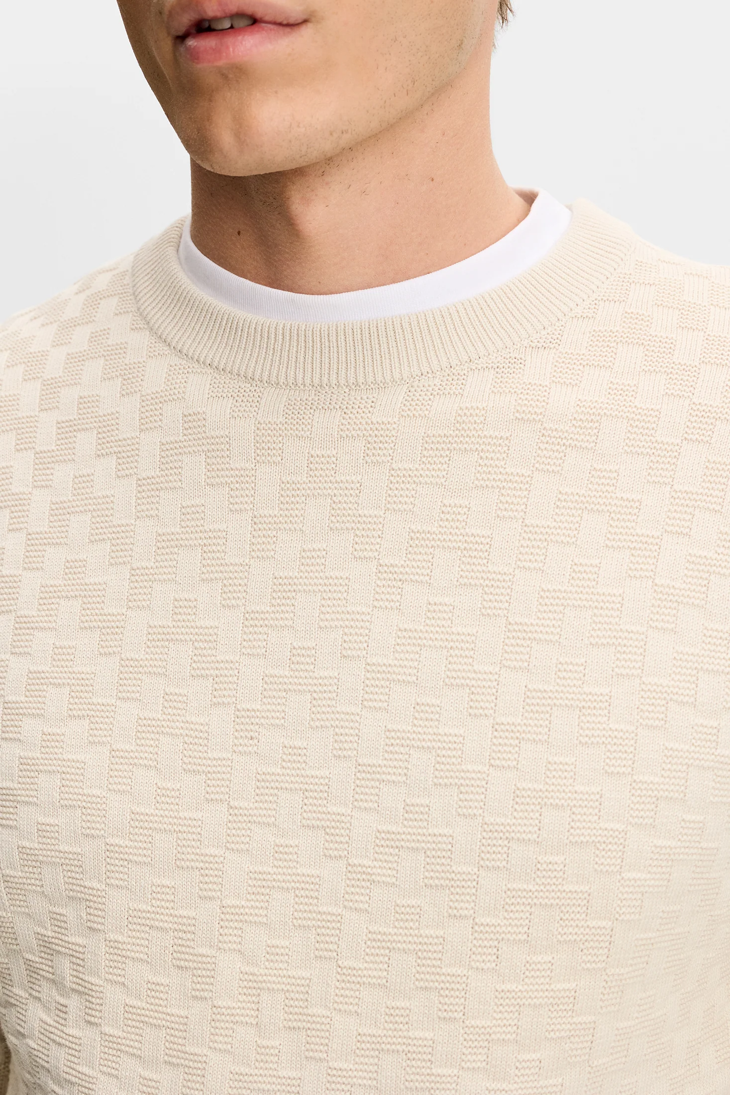 Arthur Knit Org Cotton / Moonbeam - Image 5