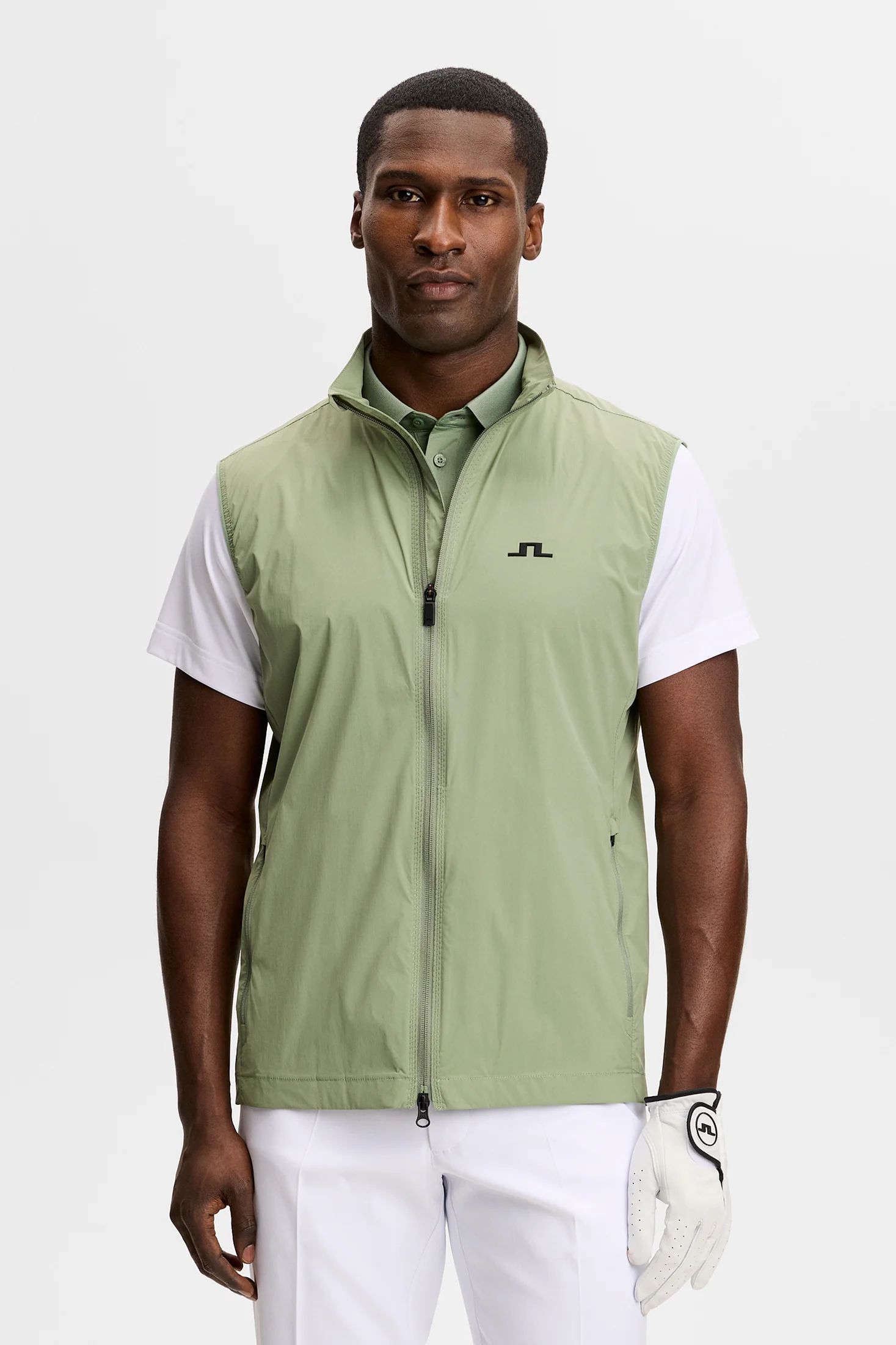 Ash Light Packable Vest / Hedge Green - Image 2