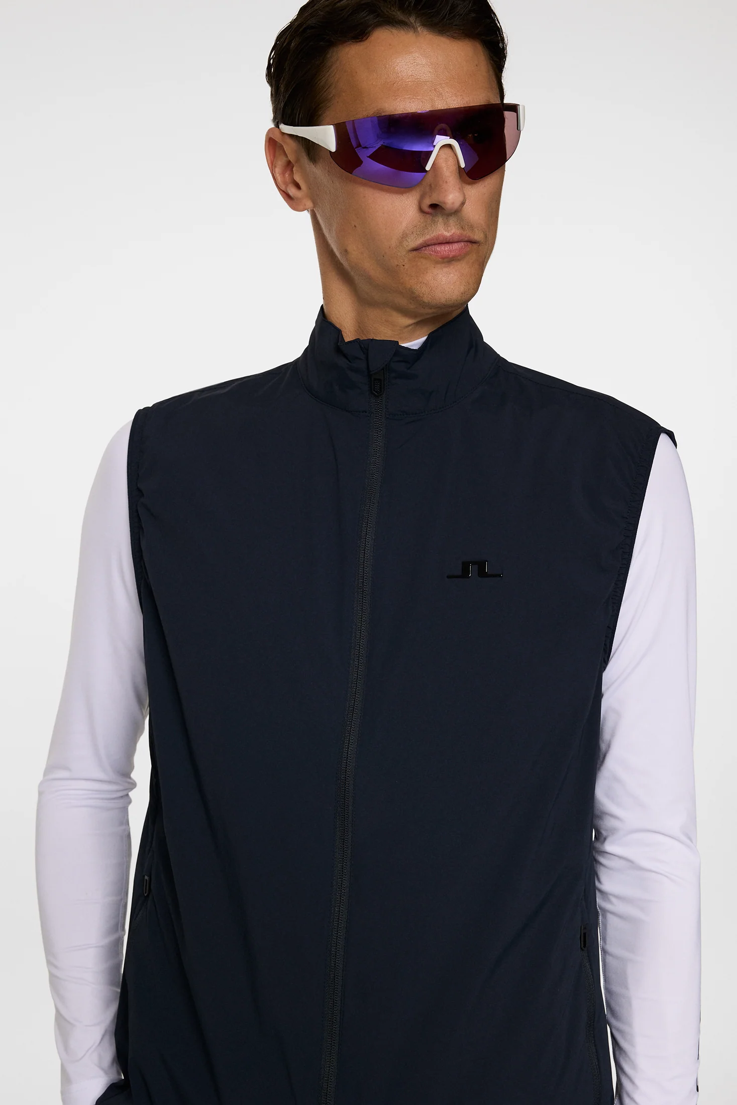 Ash Light Packable Vest / JL Navy - Image 5