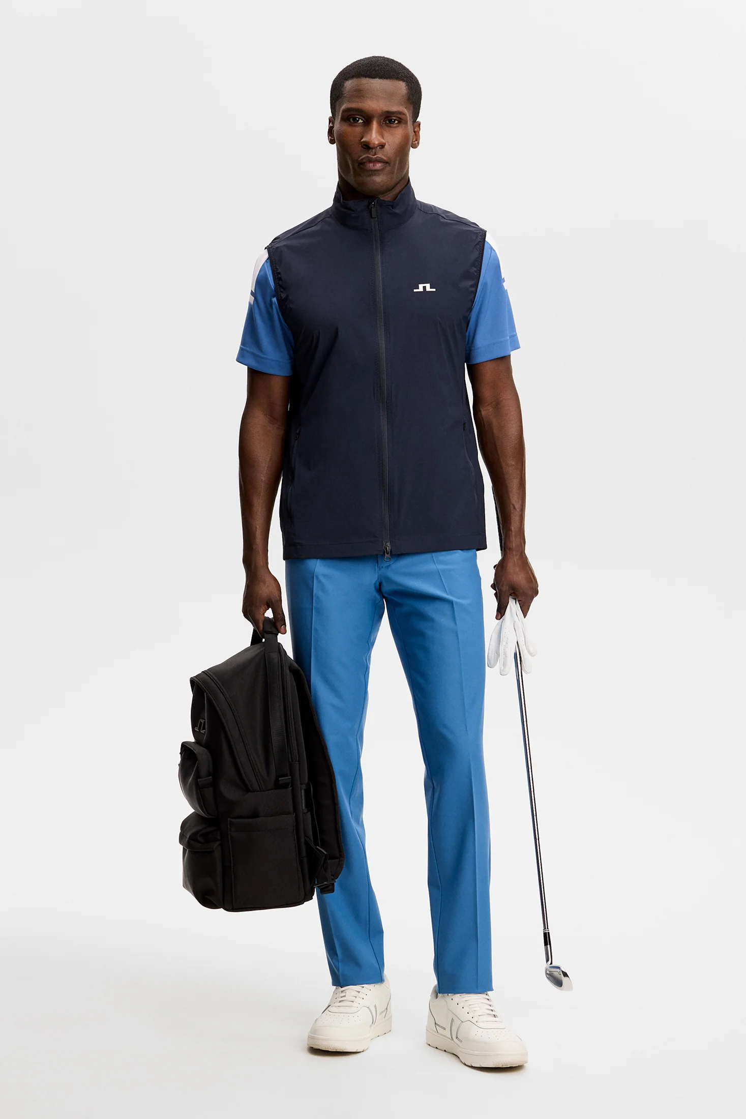 Ash Light Packable Vest / JL Navy - Image 4