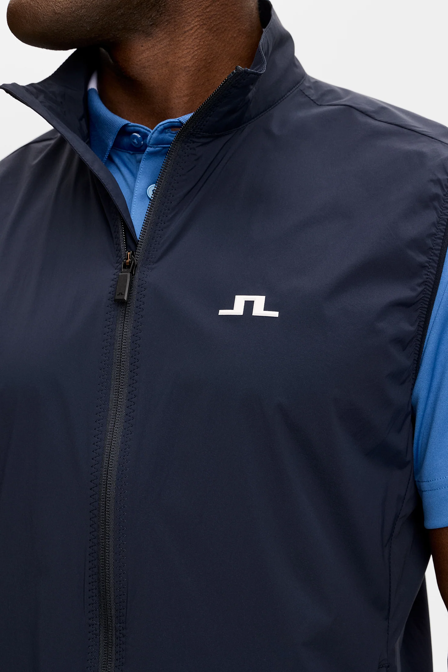 Ash Light Packable Vest / JL Navy - Image 5