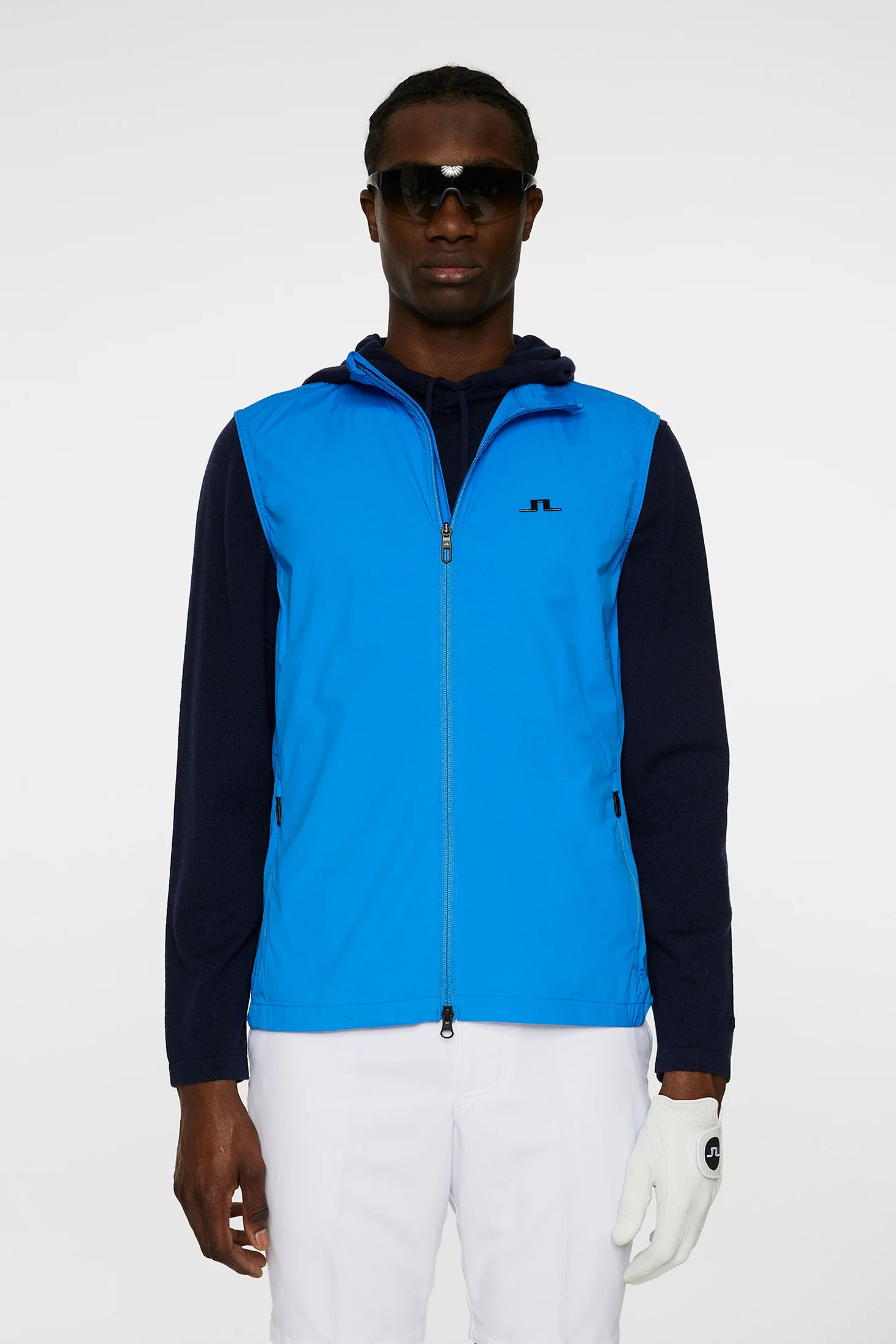 Ash Light Packable Vest / Sonic Blue - Image 2