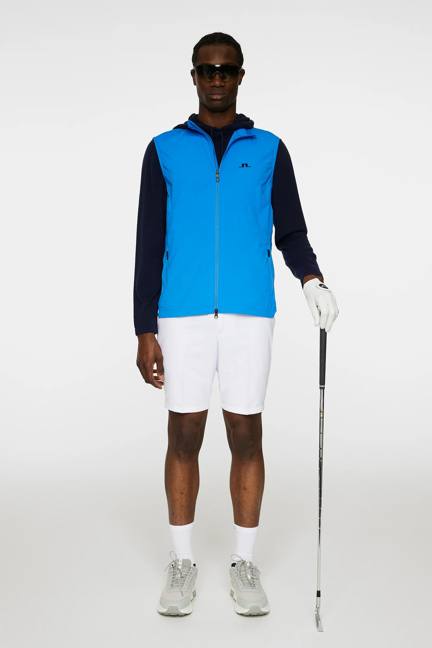 Ash Light Packable Vest / Sonic Blue - Image 4