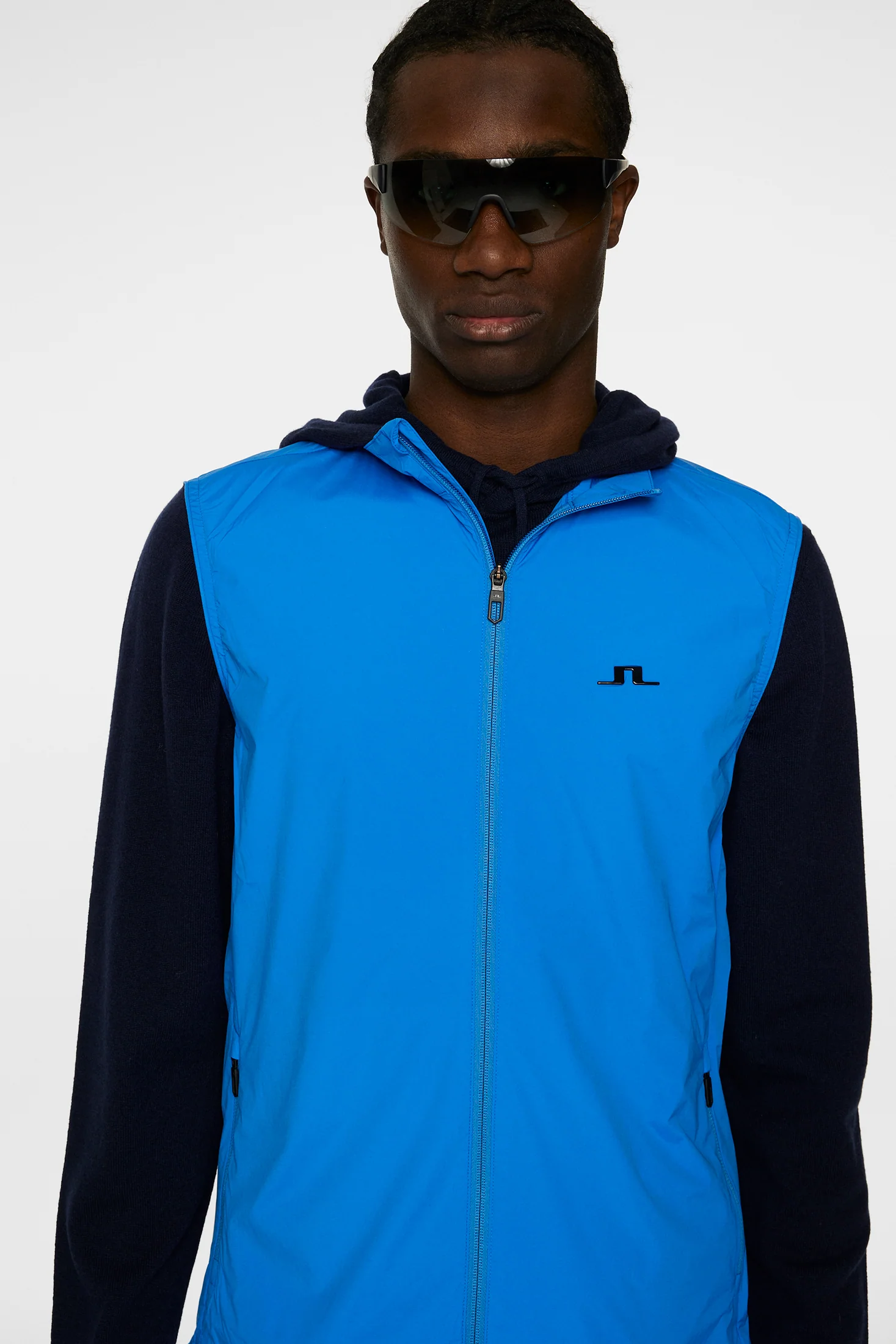 Ash Light Packable Vest / Sonic Blue - Image 5