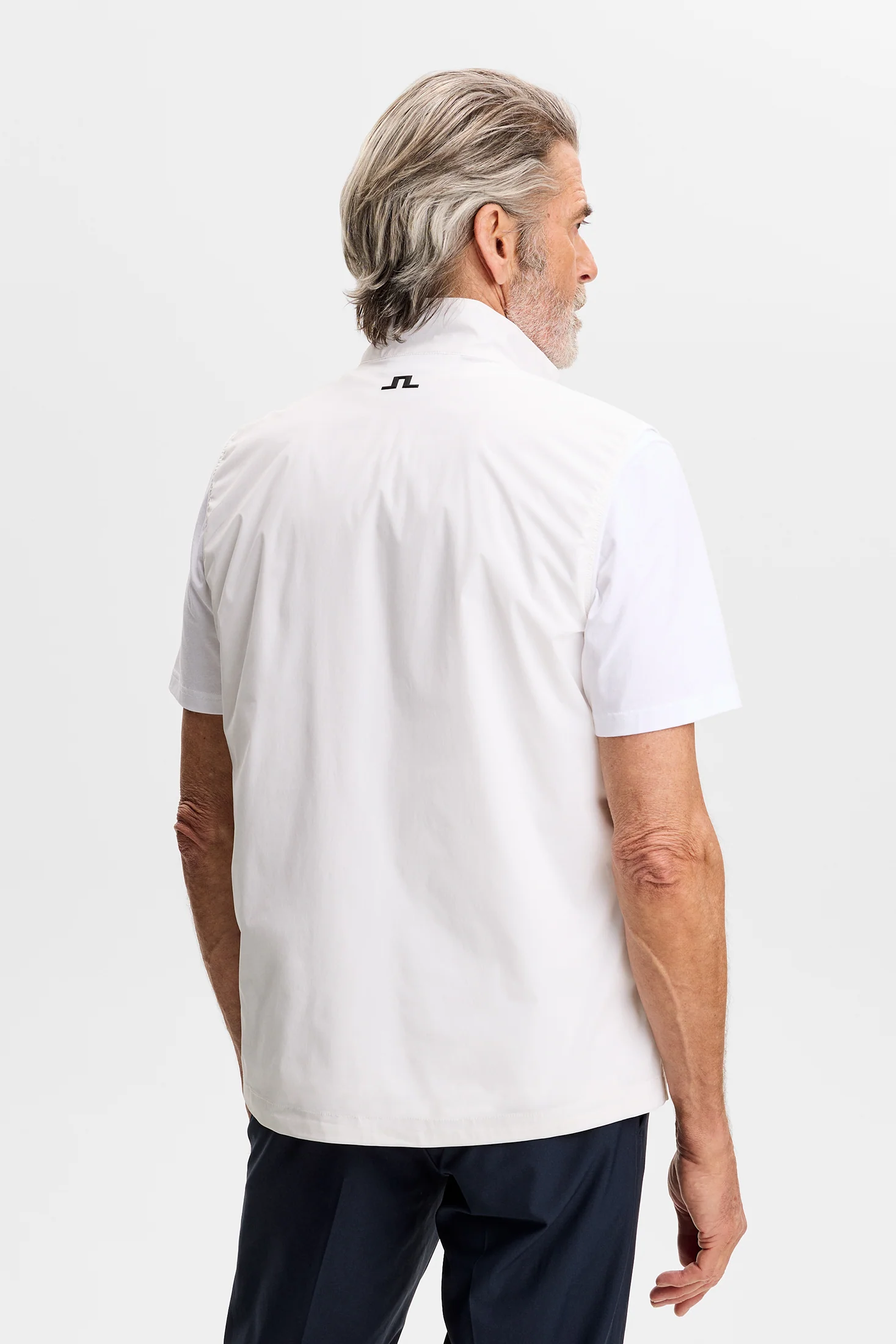 Ash Light Packable Vest / White - Image 3