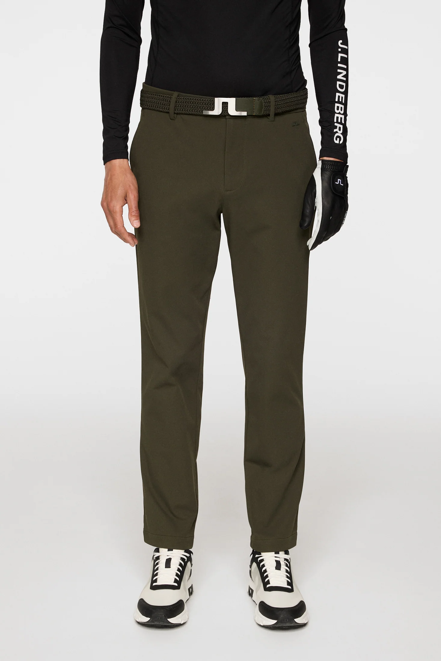 Axil Fleece Twill Pant / Forest Green - Image 2